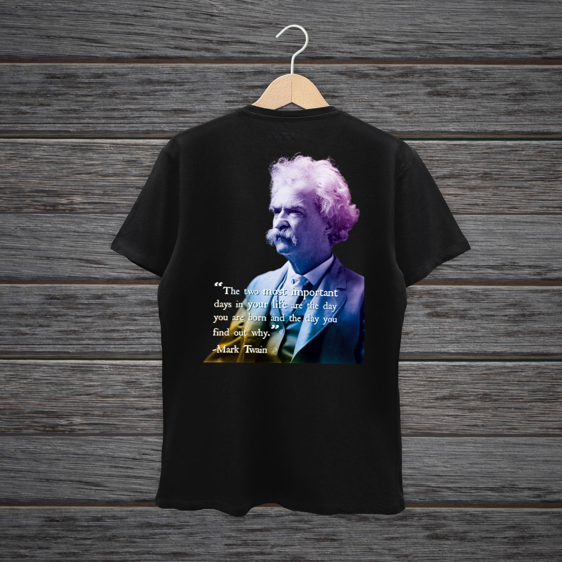 CAMISETA MAESTRO TWAIN SESIONES PSICODÉLICAS