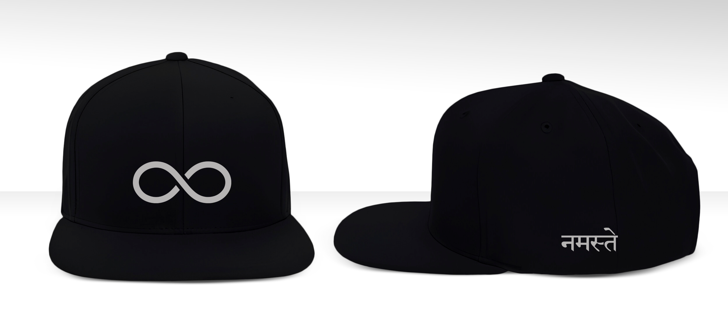 SNAPBACK INFINITE CAP BLACK & ASH