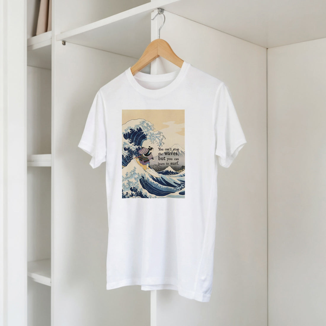 CAMISETA HOKUSAI SURF OBRA MAESTRA
