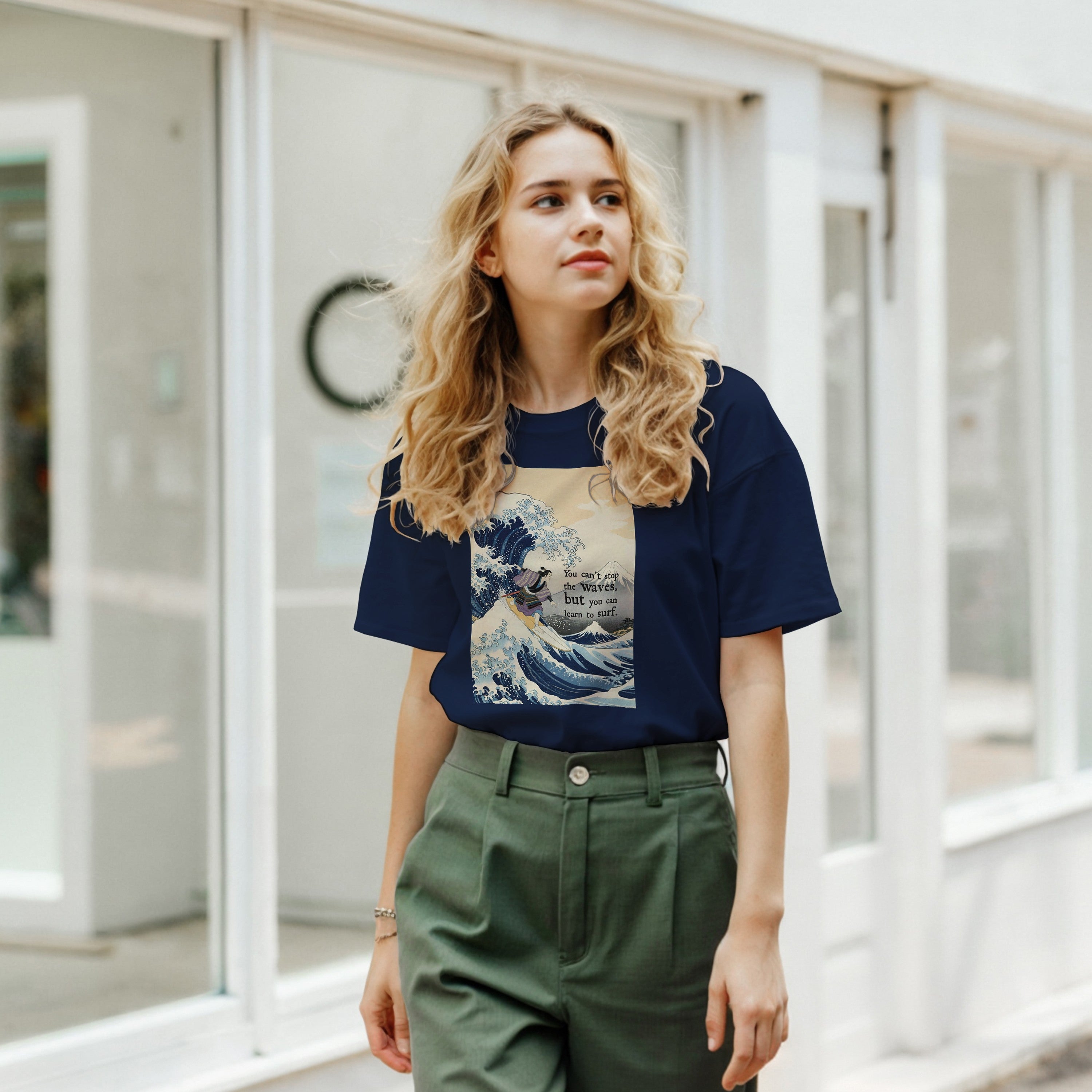 CAMISETA HOKUSAI SURF OBRA MAESTRA