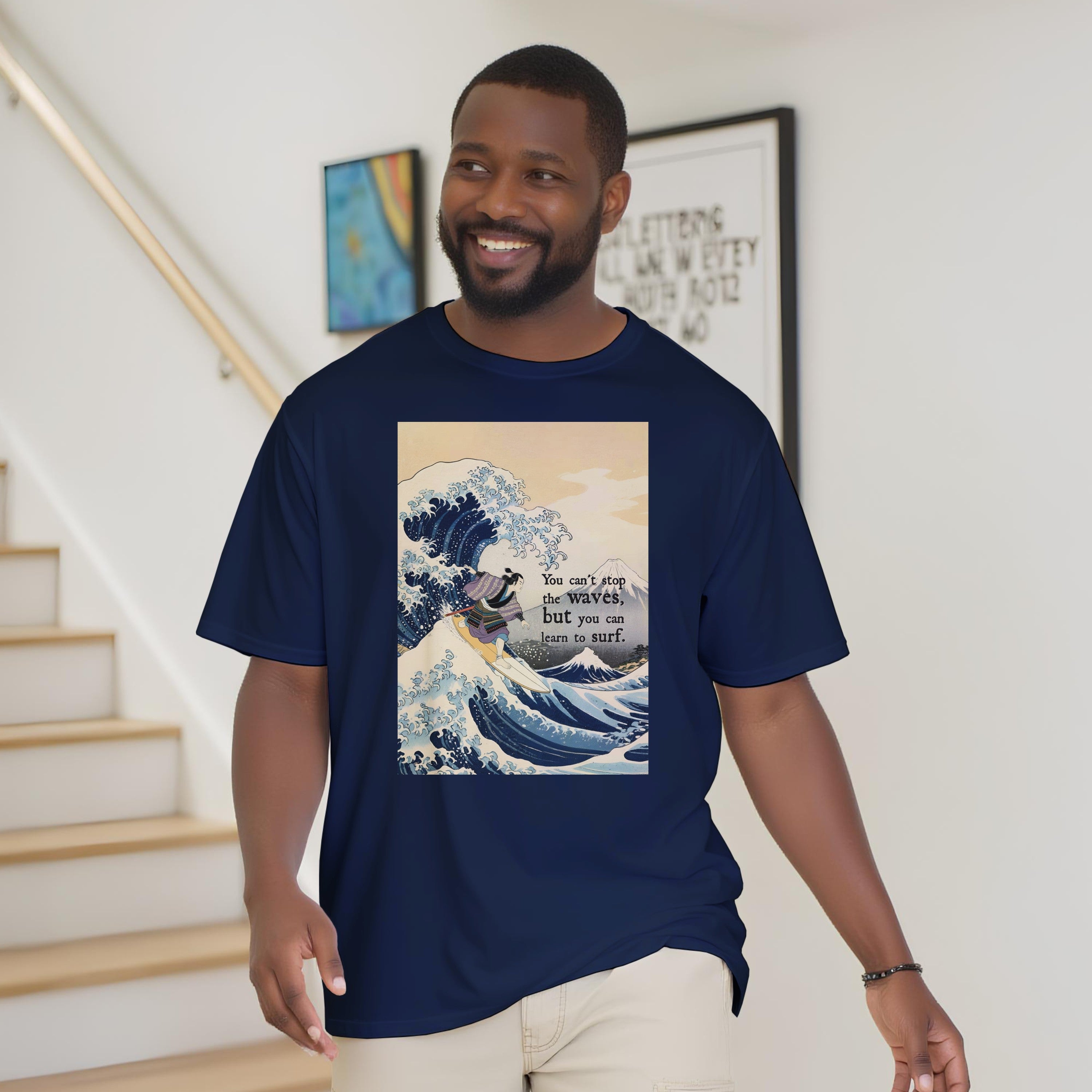 CAMISETA HOKUSAI SURF OBRA MAESTRA
