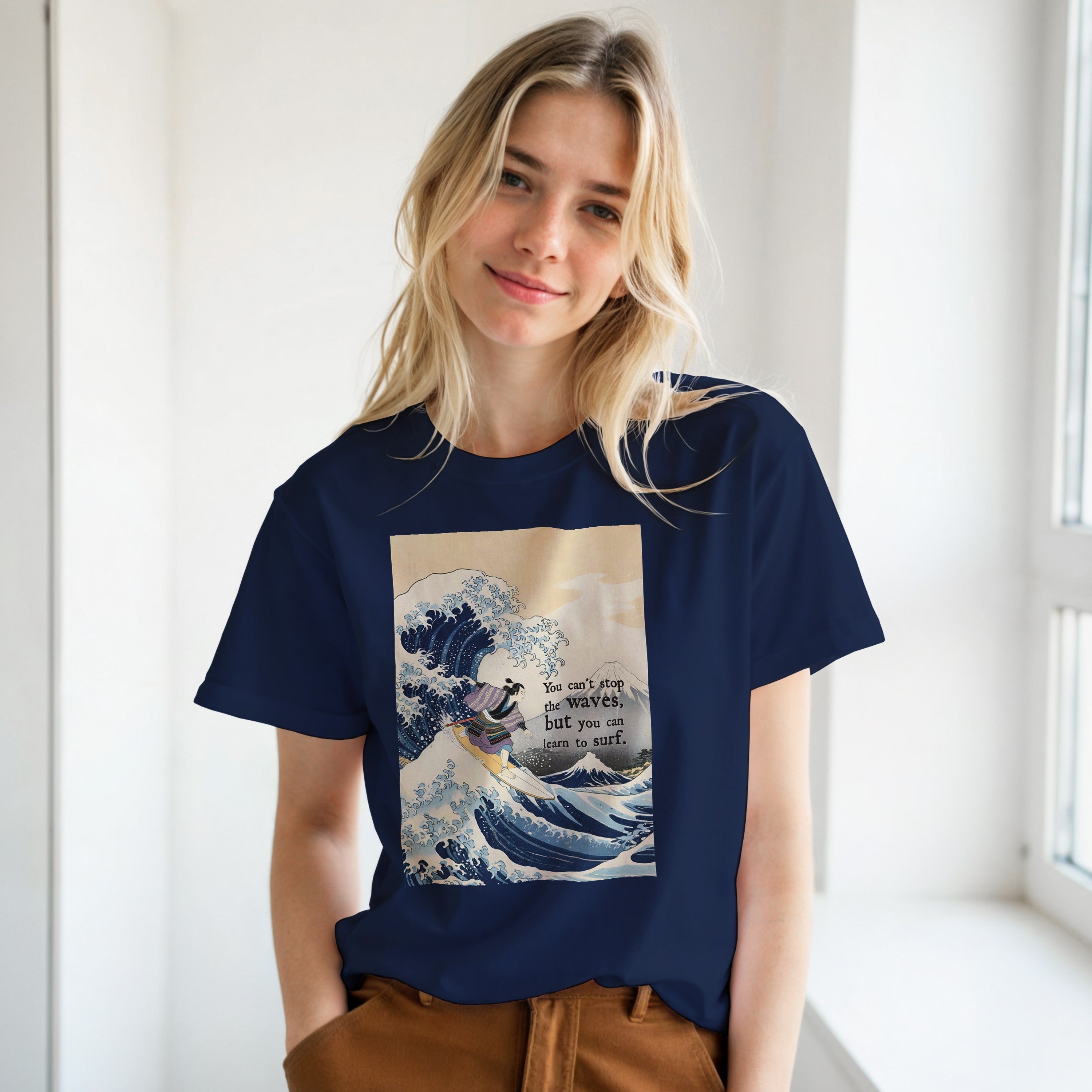 CAMISETA HOKUSAI SURF OBRA MAESTRA