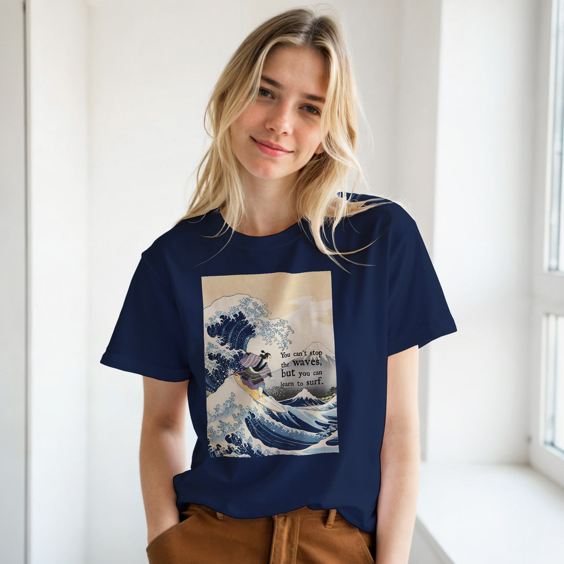 CAMISETA HOKUSAI SURF OBRA MAESTRA