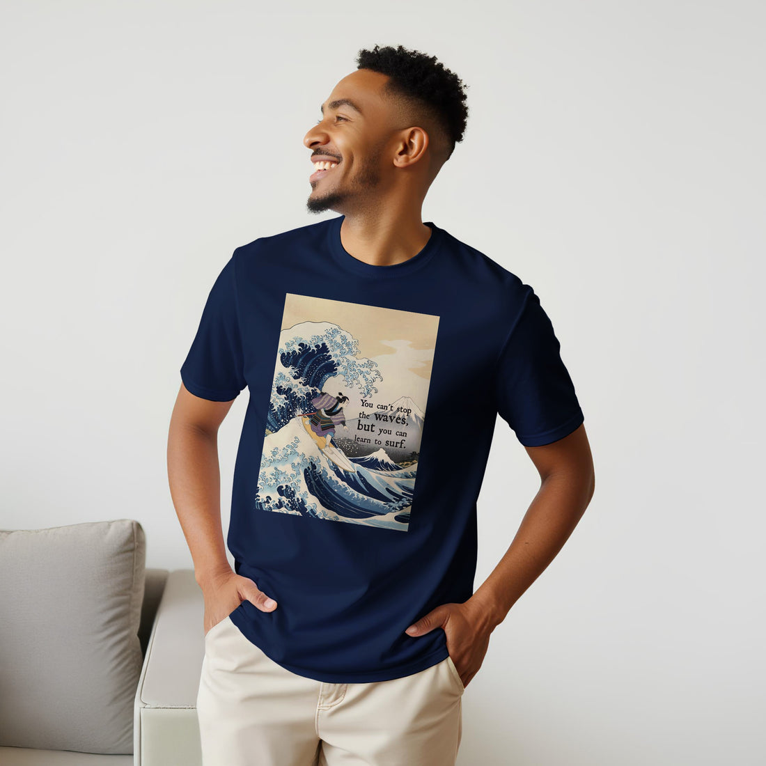 CAMISETA HOKUSAI SURF OBRA MAESTRA