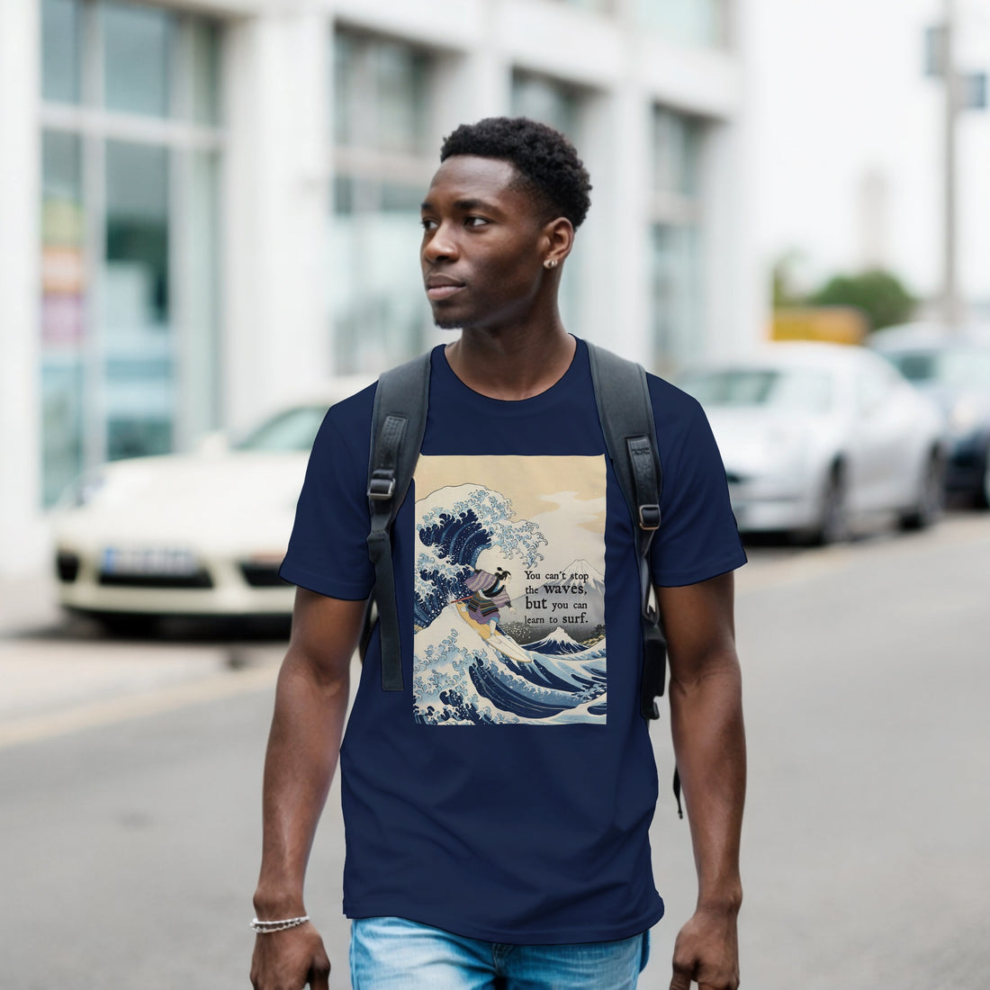 CAMISETA HOKUSAI SURF OBRA MAESTRA