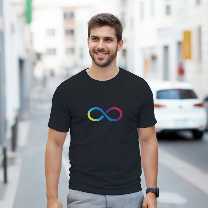 CAMISETA KANJI JAPONÉS AMOR NEGRO Y GRIS