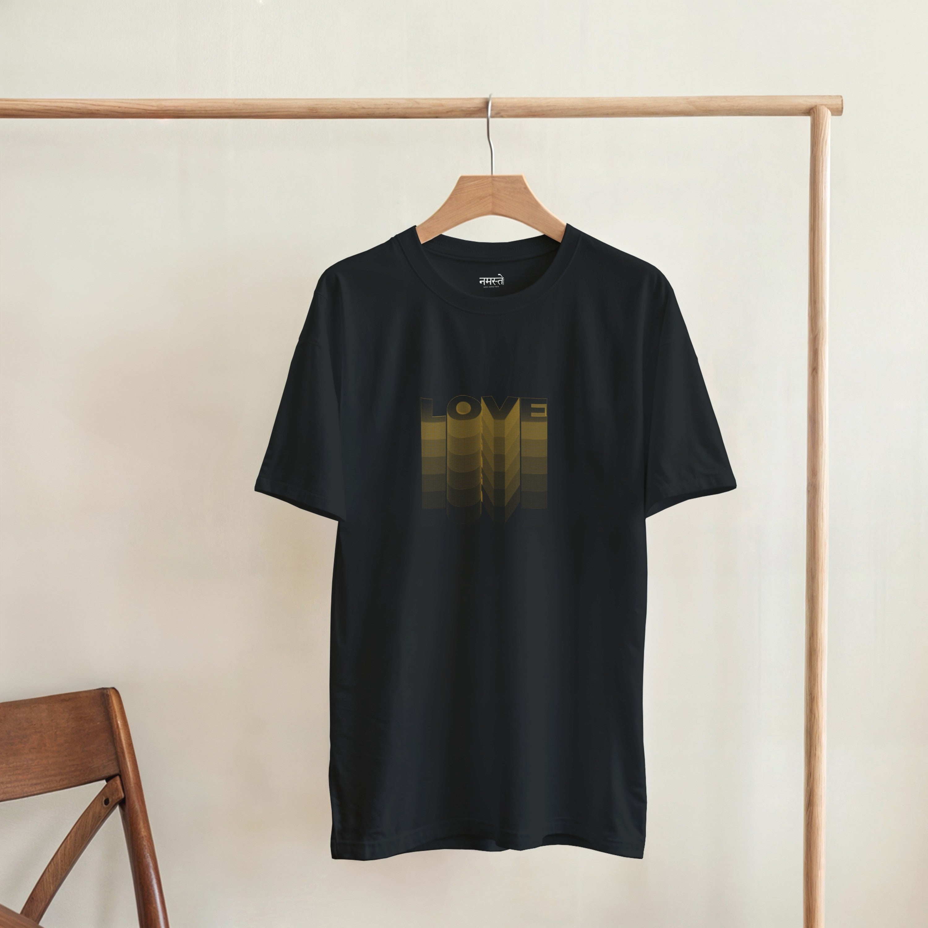 CAMISETA AMOR DORADO