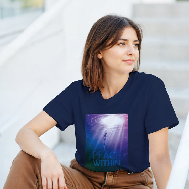 CAMISETA PAZ INTERIOR INMERSIÓN PSICODÉLICA