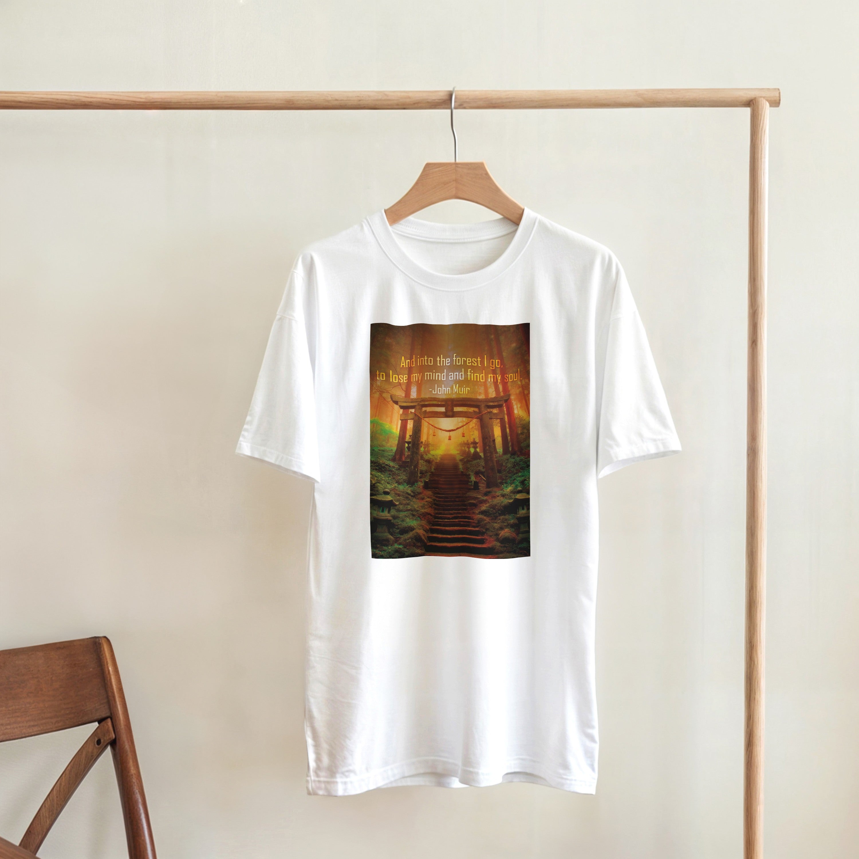 CAMISETA ORIGINAL DEL BOSQUE JAPONÉS