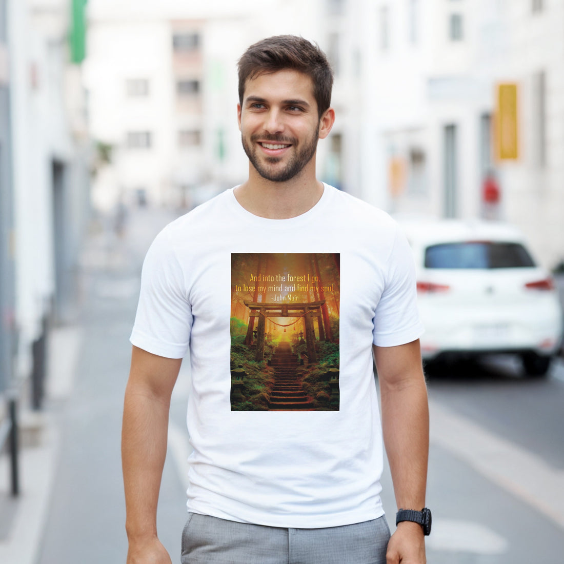 CAMISETA ORIGINAL DEL BOSQUE JAPONÉS