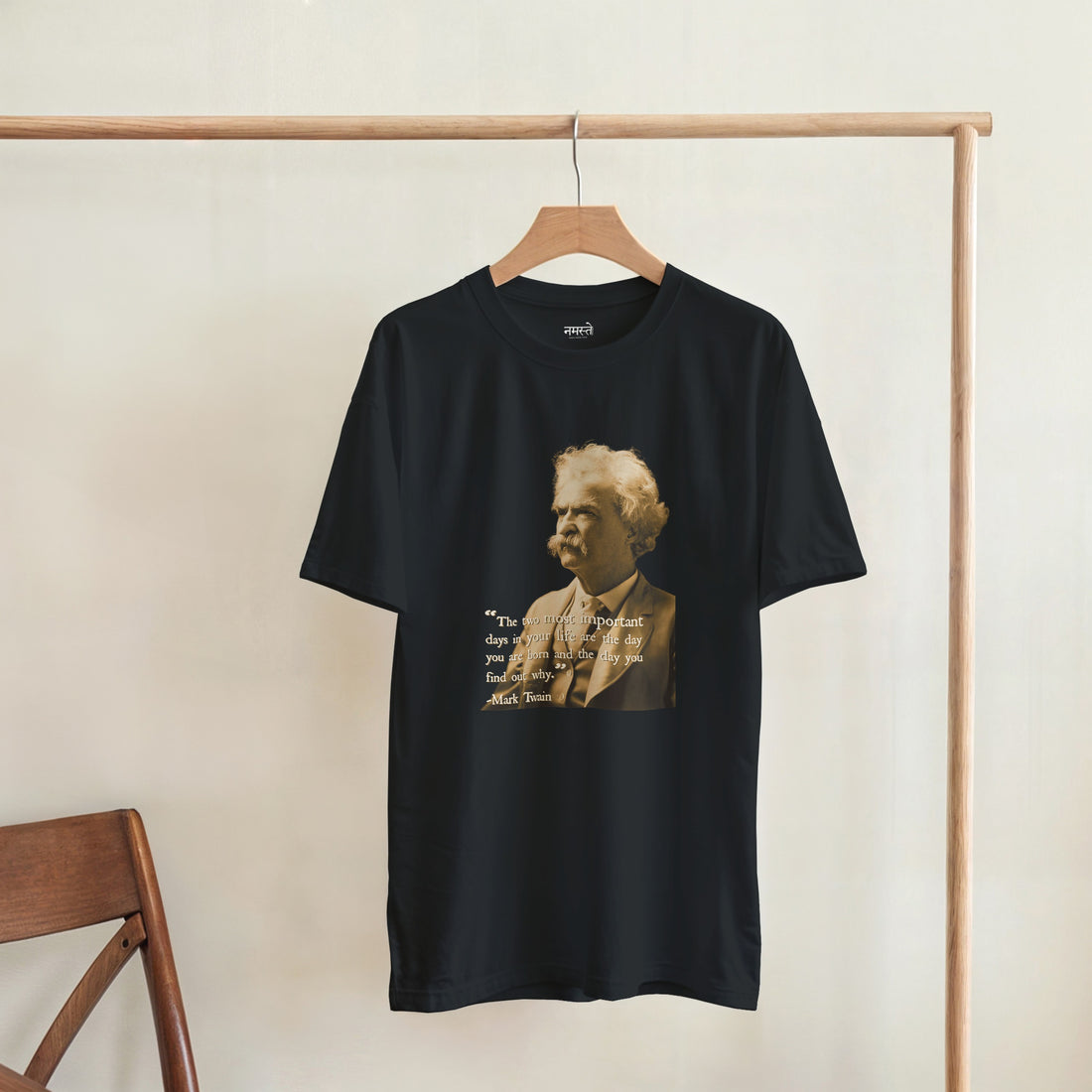 CAMISETA MASTER TWAIN DORADA