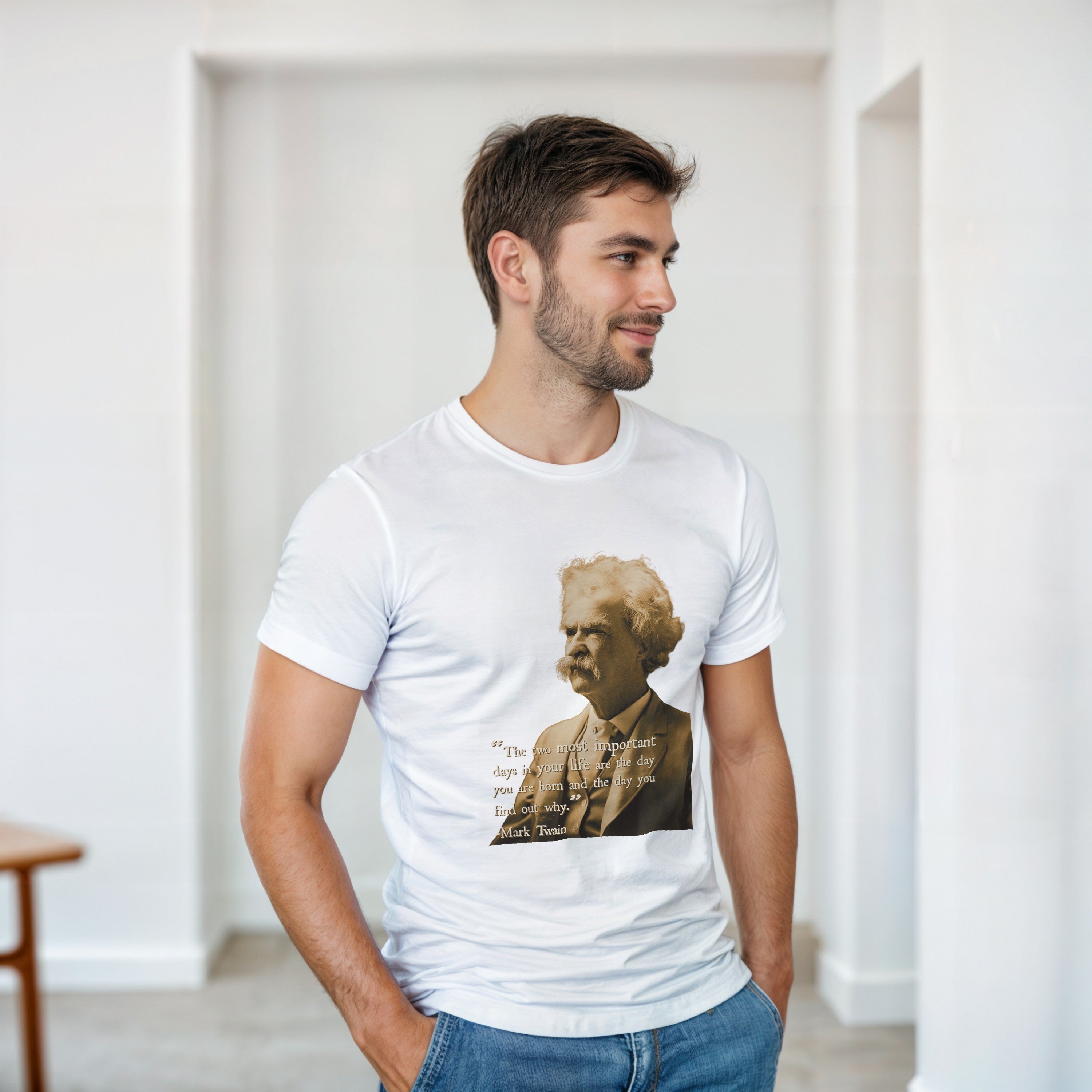 CAMISETA MASTER TWAIN DORADA