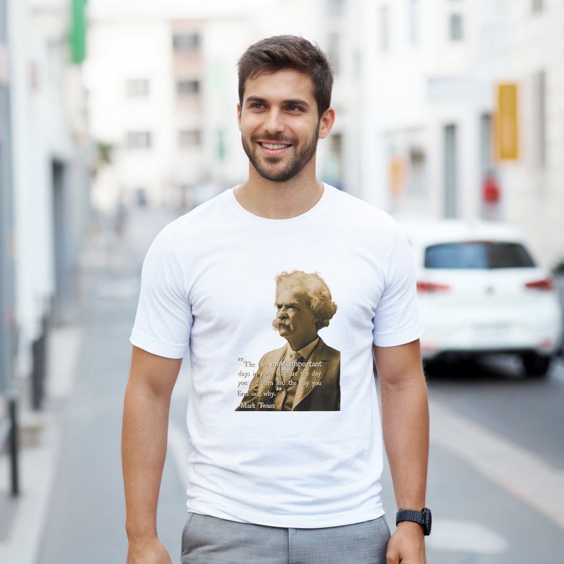 CAMISETA MASTER TWAIN DORADA