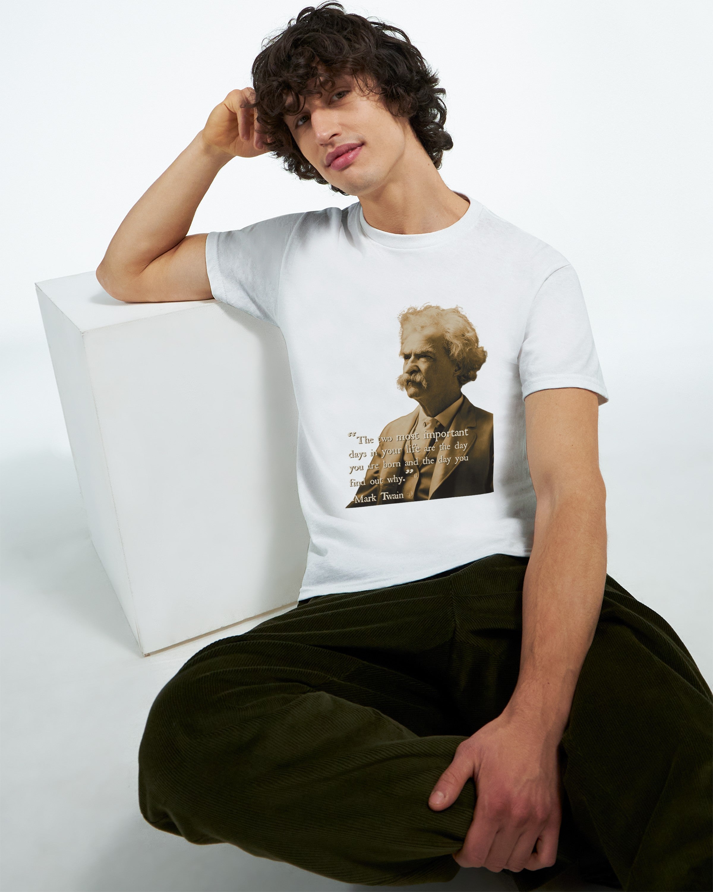 CAMISETA MASTER TWAIN DORADA