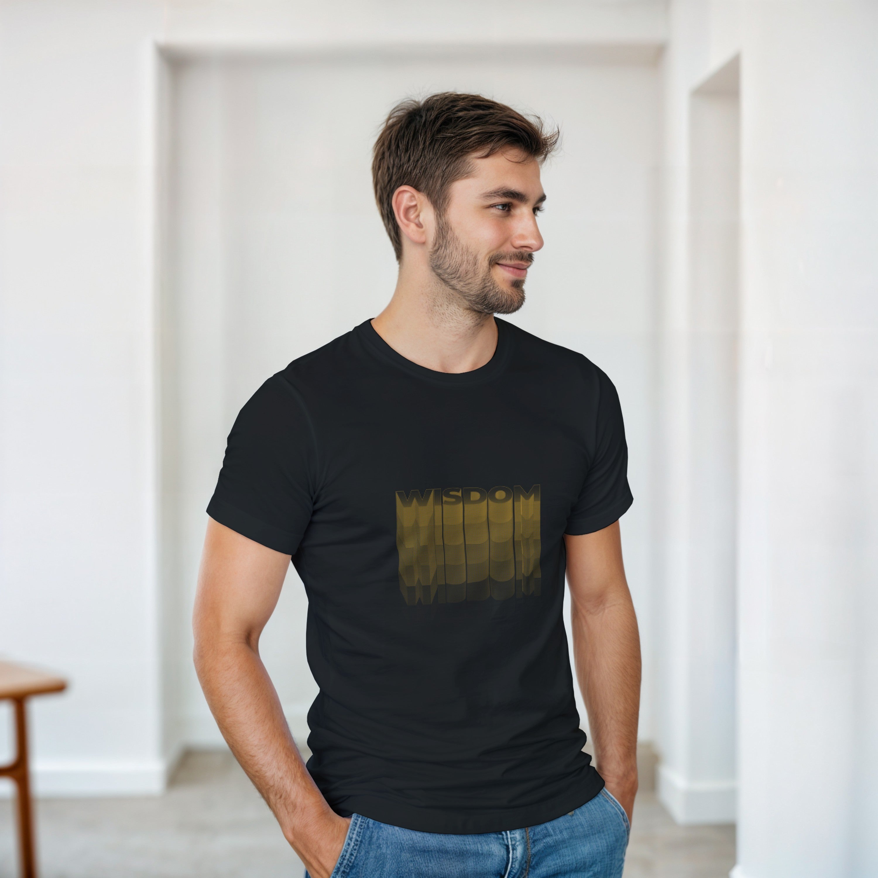 CAMISETA SABEDORIA DOURADA