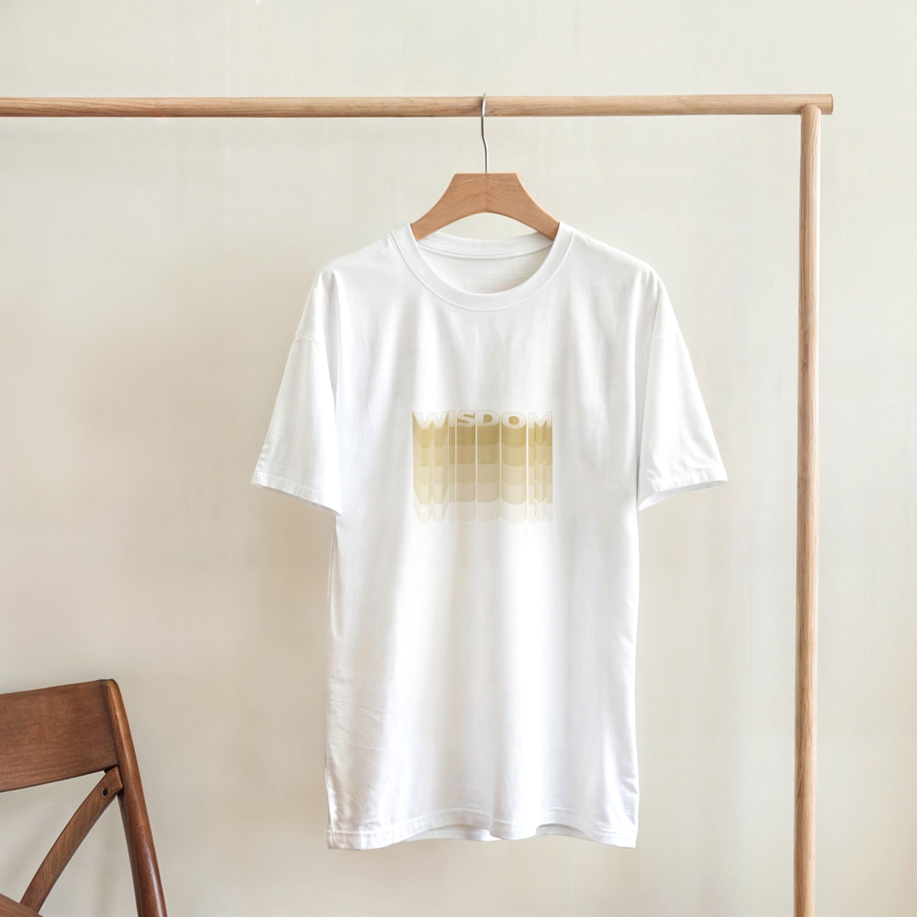 CAMISETA SABEDORIA DOURADA
