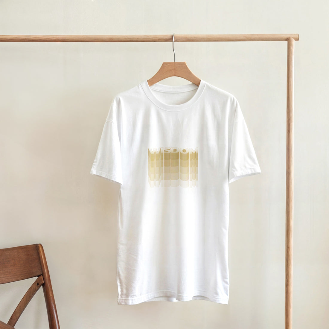 CAMISETA SABEDORIA DOURADA