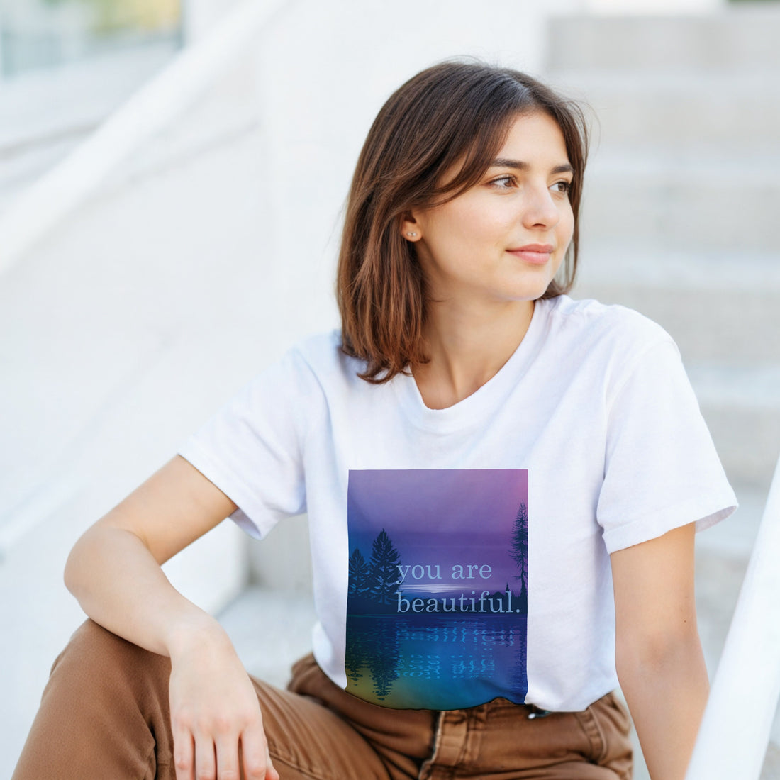 CAMISETA ERES HERMOSA SESIONES PSICODÉLICAS