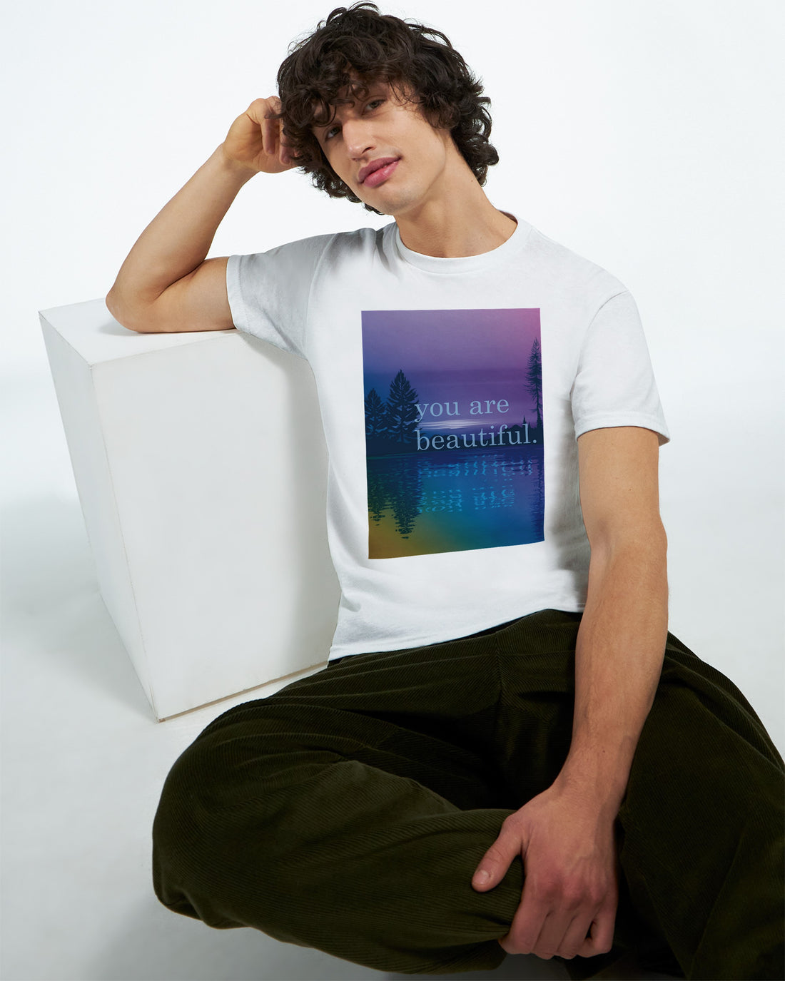 CAMISETA ERES HERMOSA SESIONES PSICODÉLICAS
