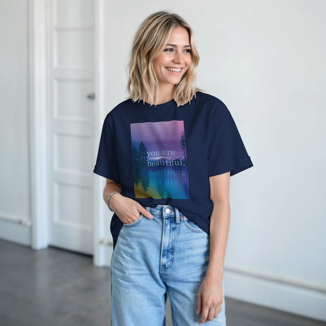 CAMISETA ERES HERMOSA SESIONES PSICODÉLICAS