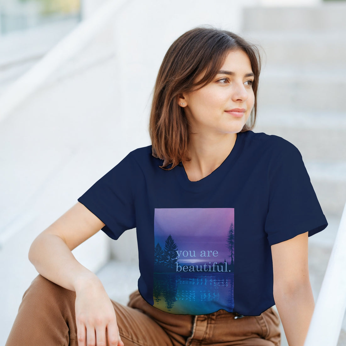 CAMISETA ERES HERMOSA SESIONES PSICODÉLICAS