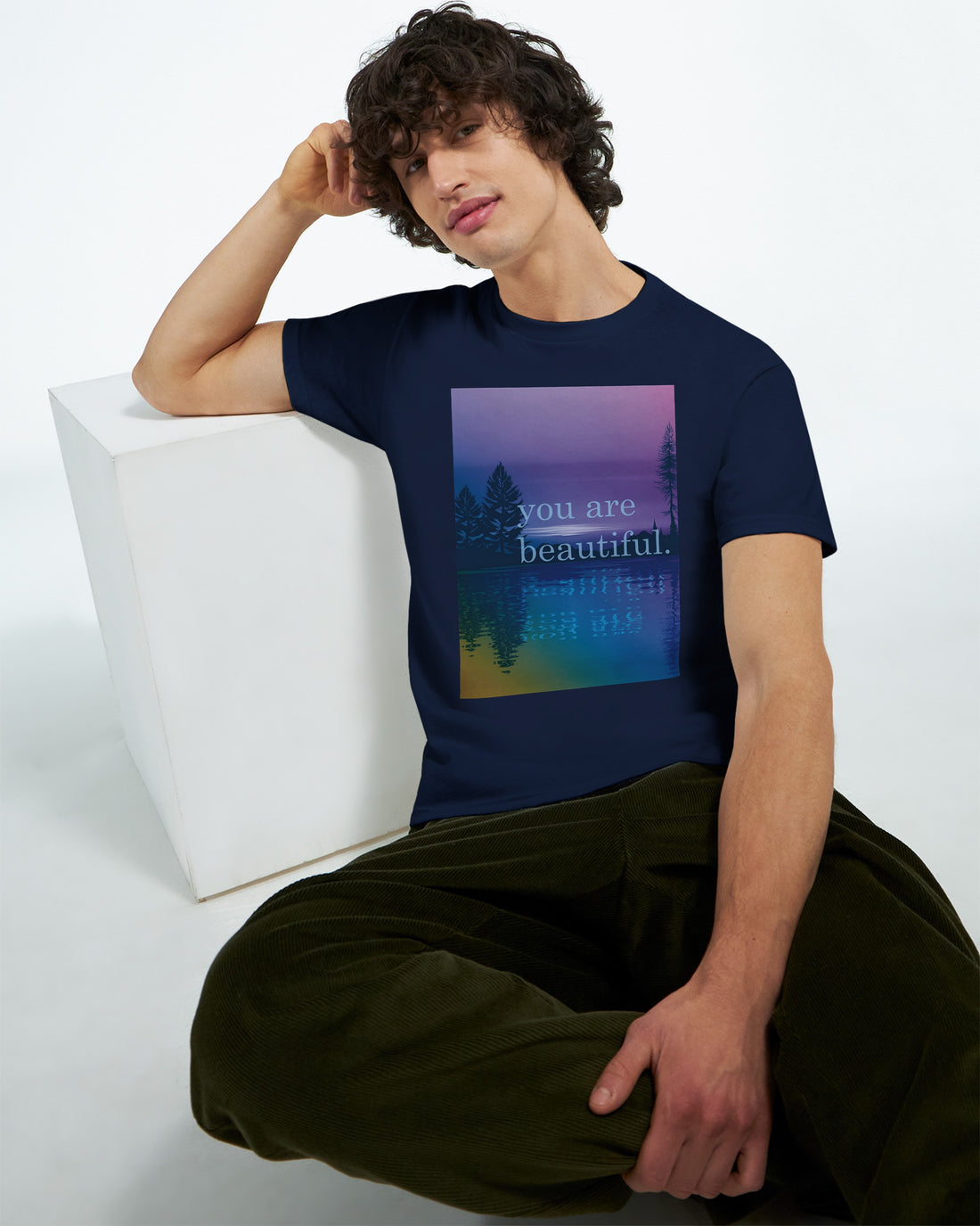 CAMISETA ERES HERMOSA SESIONES PSICODÉLICAS