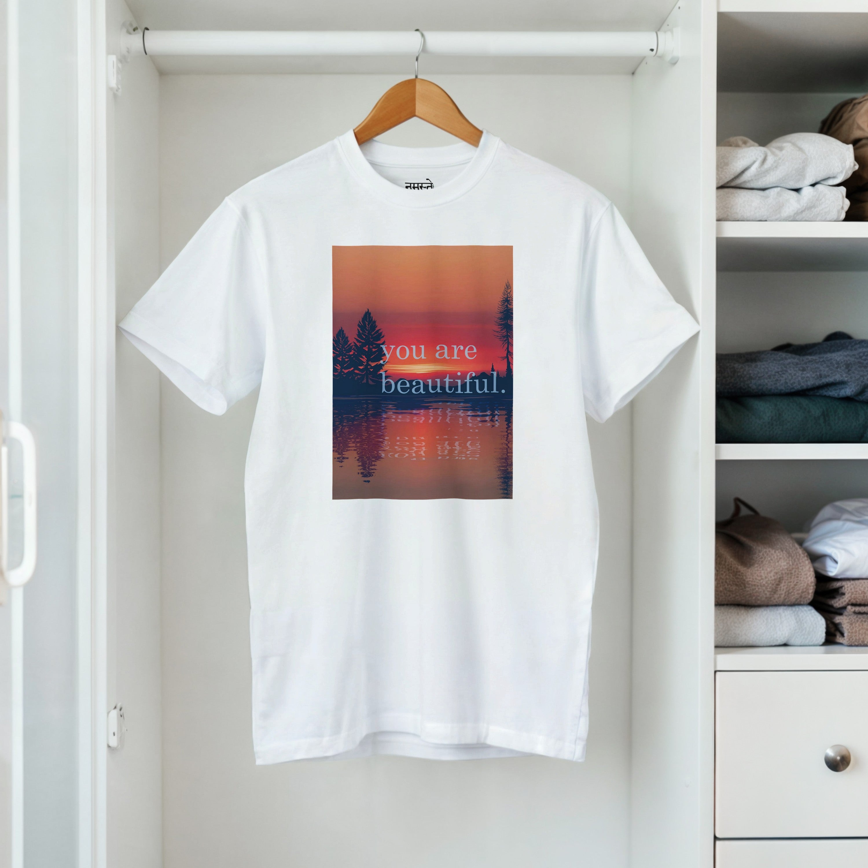 CAMISETA ERES HERMOSA PUESTA DE SOL