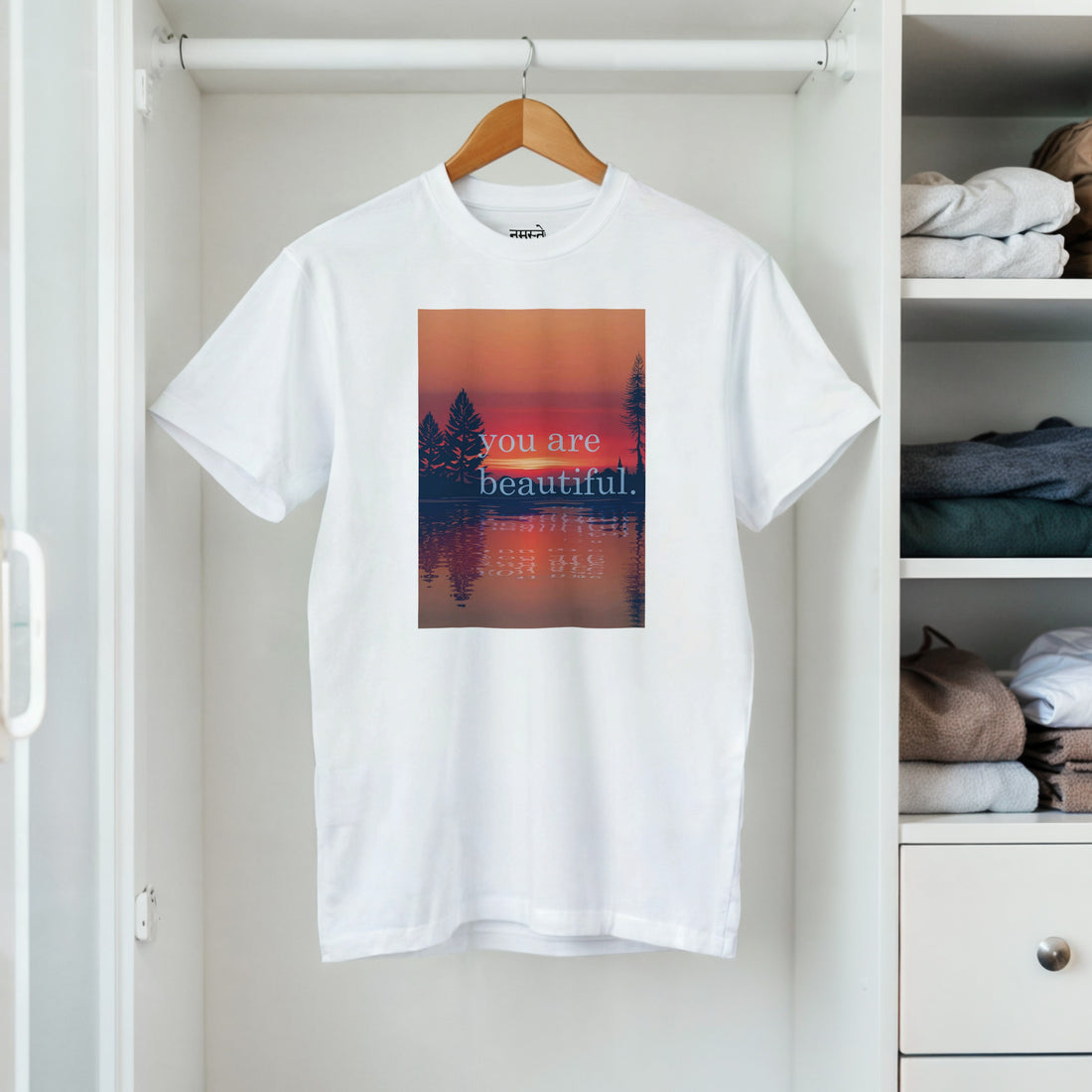 CAMISETA ERES HERMOSA PUESTA DE SOL