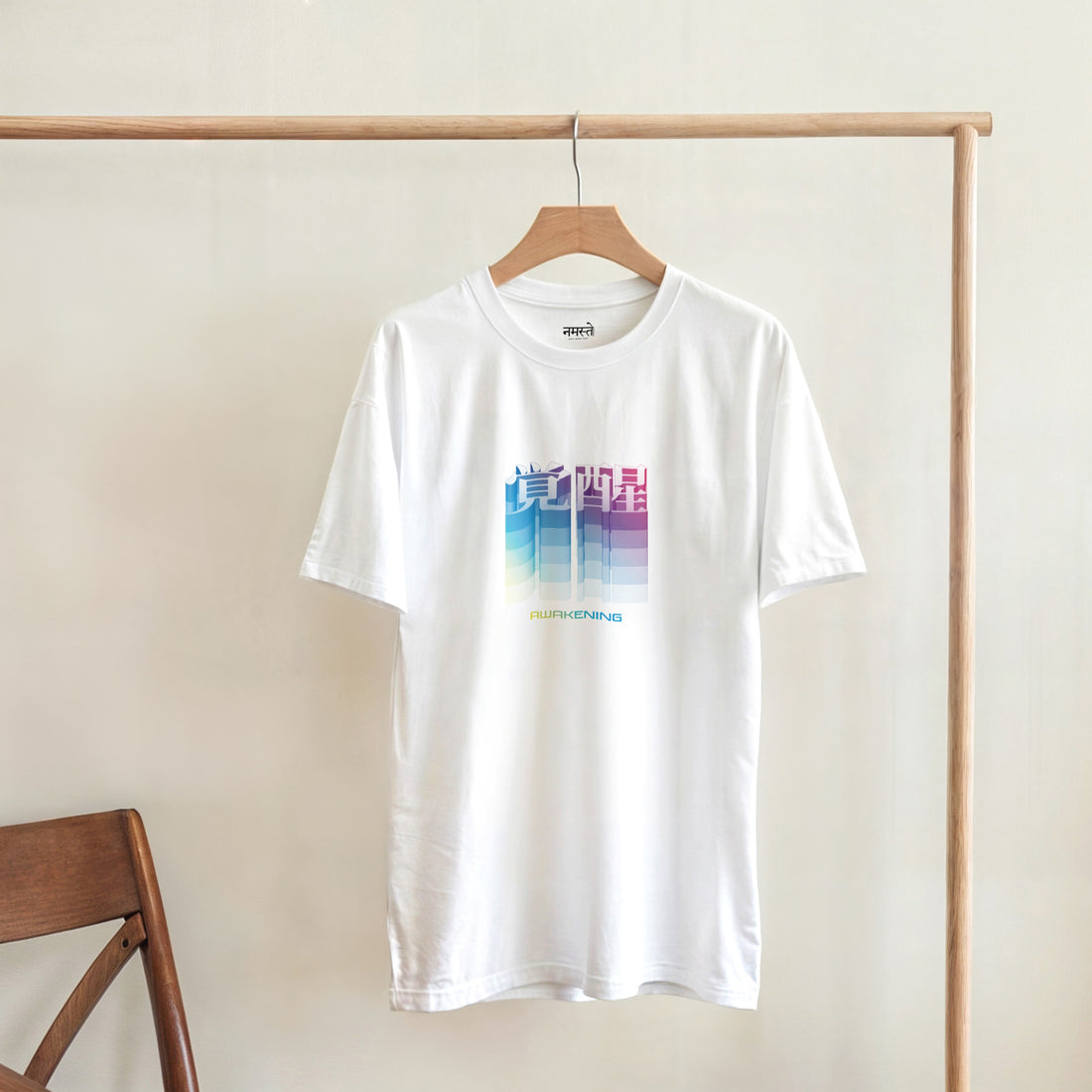 CAMISETA KANJI JAPONÉS DESPERTAR PSICODÉLICOS