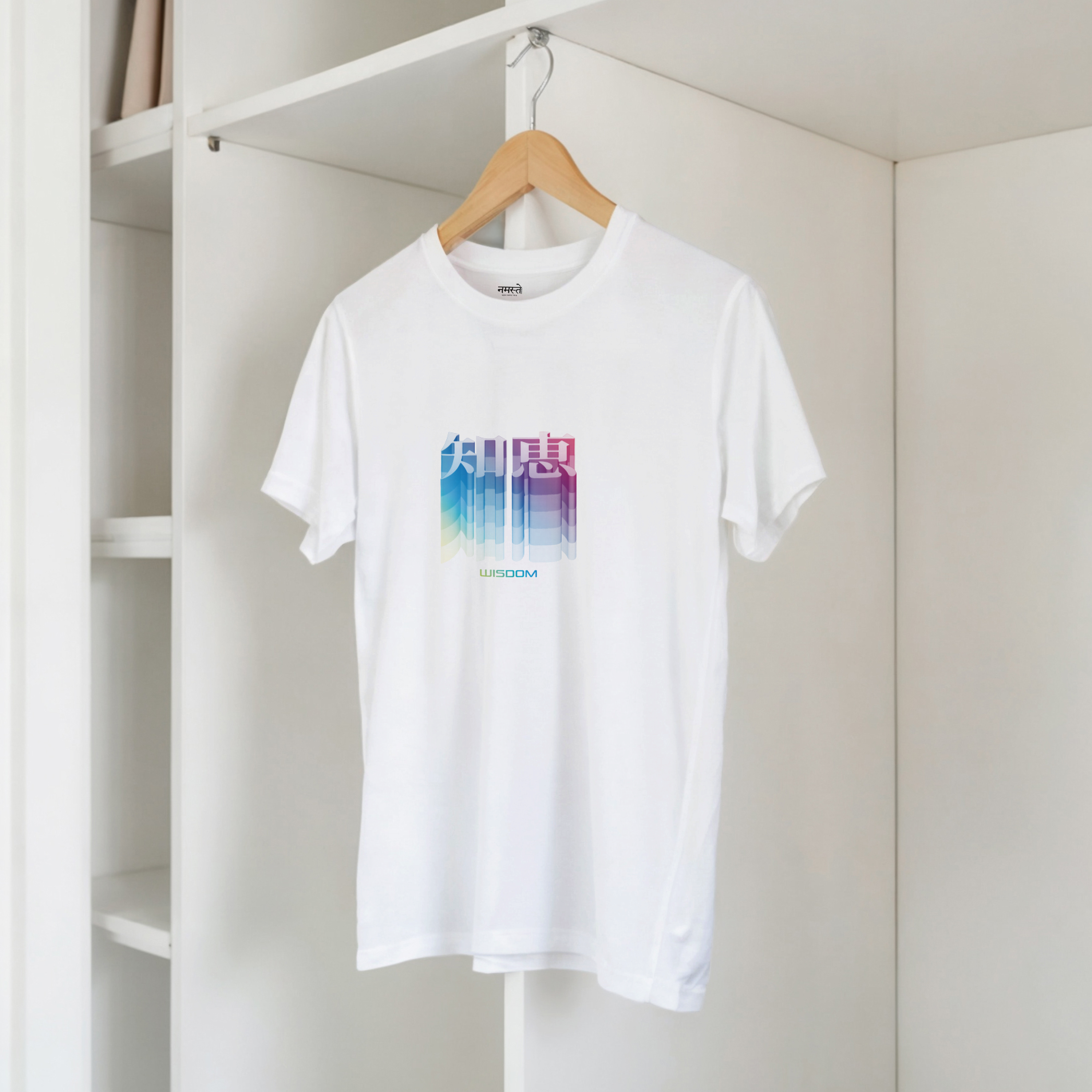 CAMISETA KANJI JAPONÉS SABIDURÍA PSICODÉLICOS