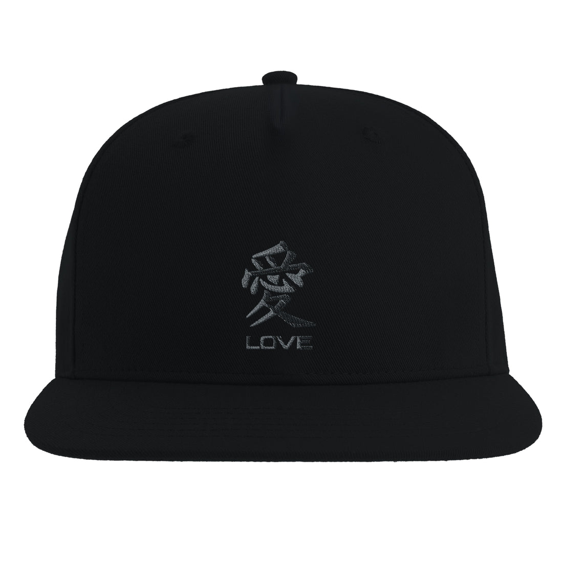 GORRA KANJI LOVE JAPONÉS BLANCA Y NEGRA