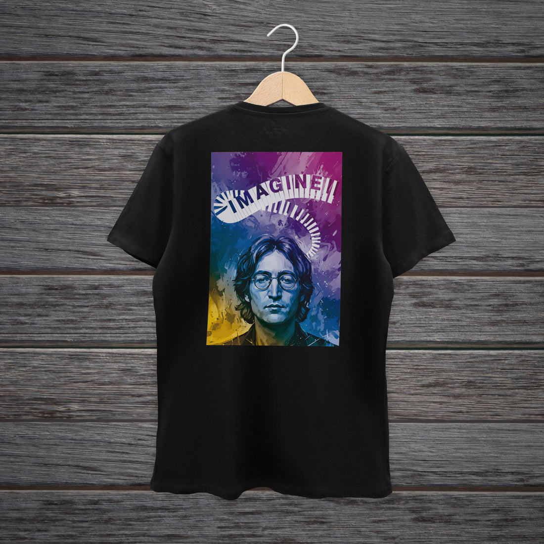 TSHIRT LENNON IMAGINE PSYCHEDELICS 70'S