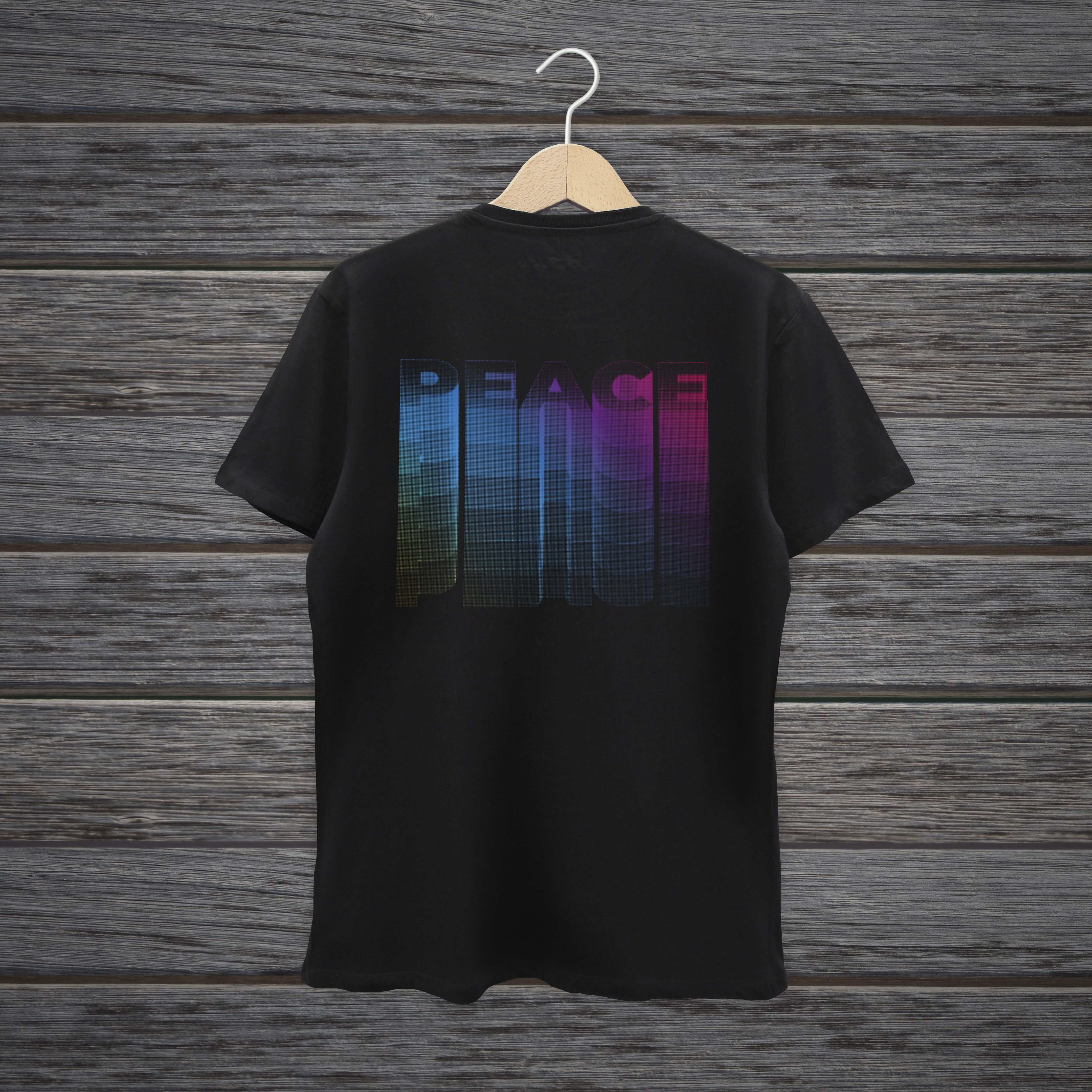 CAMISETA PAZ PSICODÉLICOS