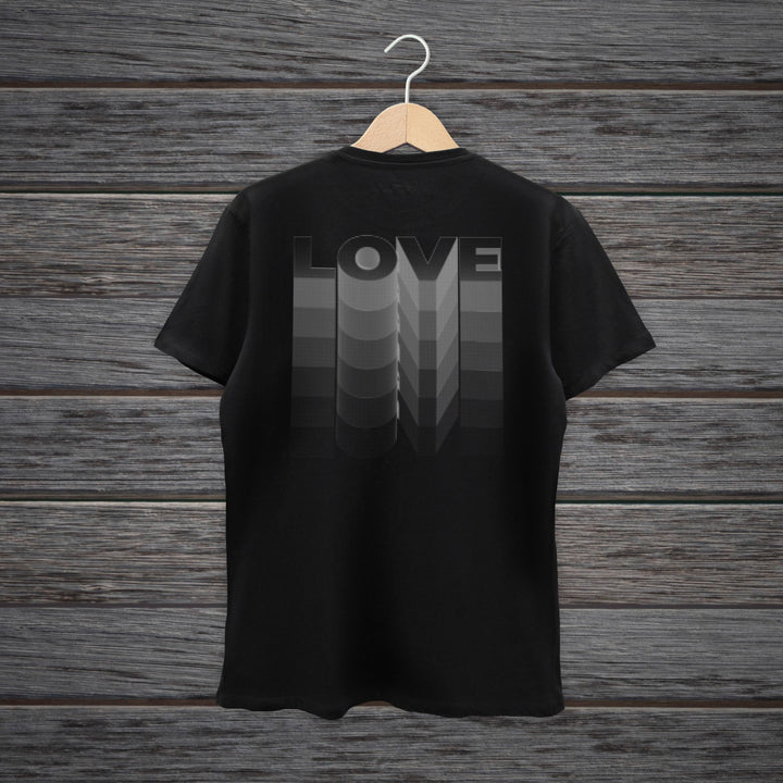 TSHIRT LOVE BLACK & WHITE