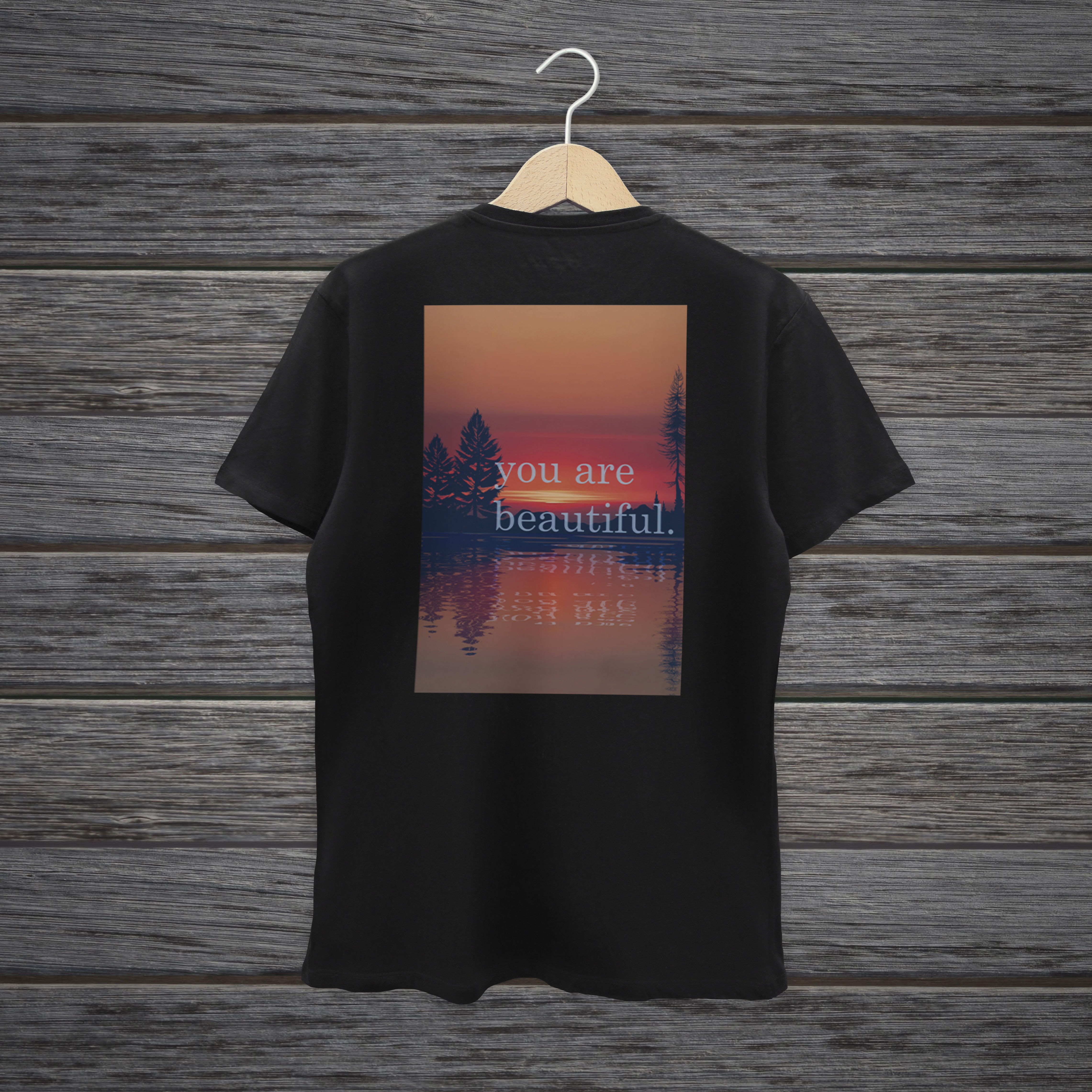 CAMISETA ERES HERMOSA PUESTA DE SOL