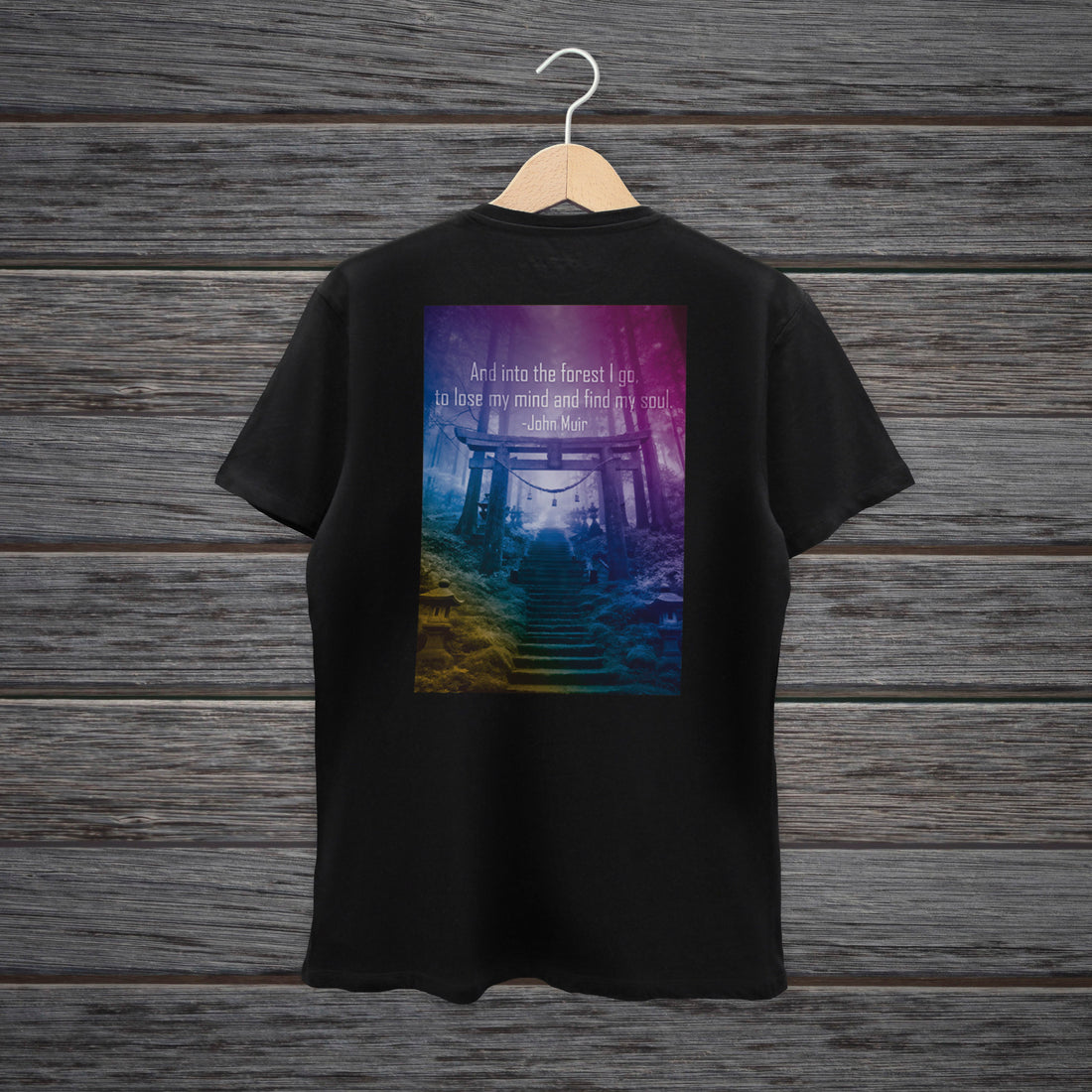 TSHIRT JAPANESE FOREST PSYCHEDELICS SESSIONS
