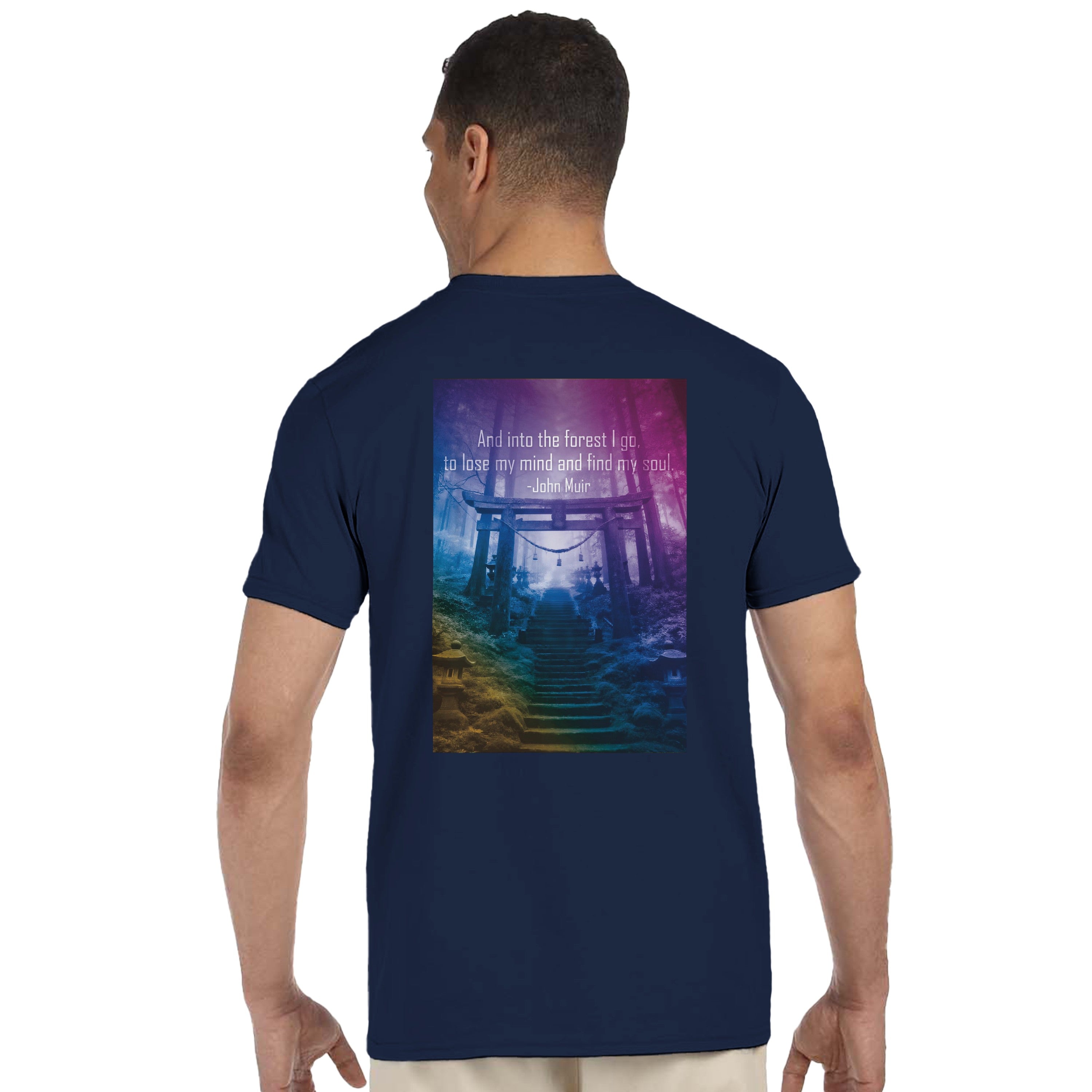 CAMISETA SESSÕES PSICODÉLICAS DA FLORESTA JAPONESA