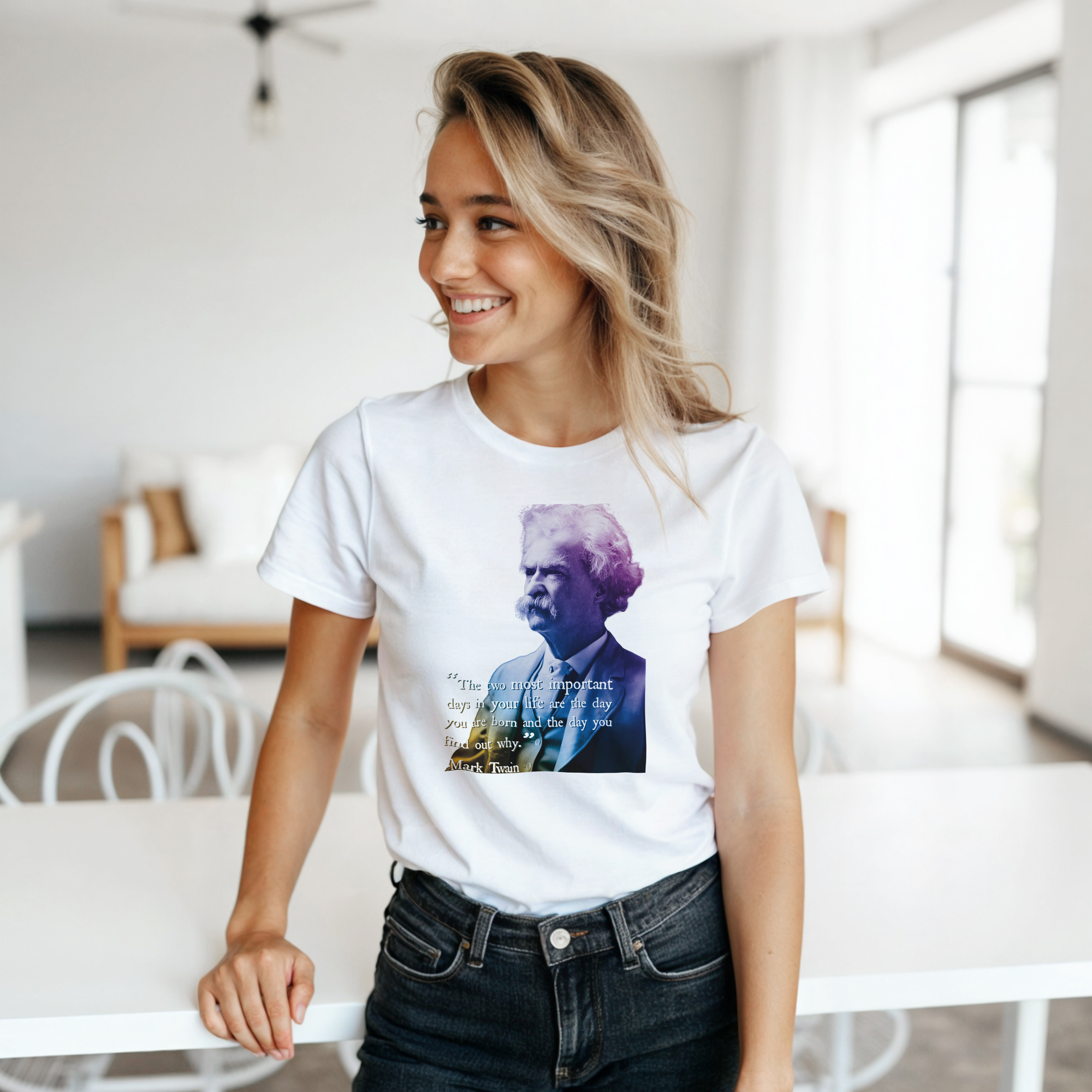 CAMISETA MAESTRO TWAIN SESIONES PSICODÉLICAS