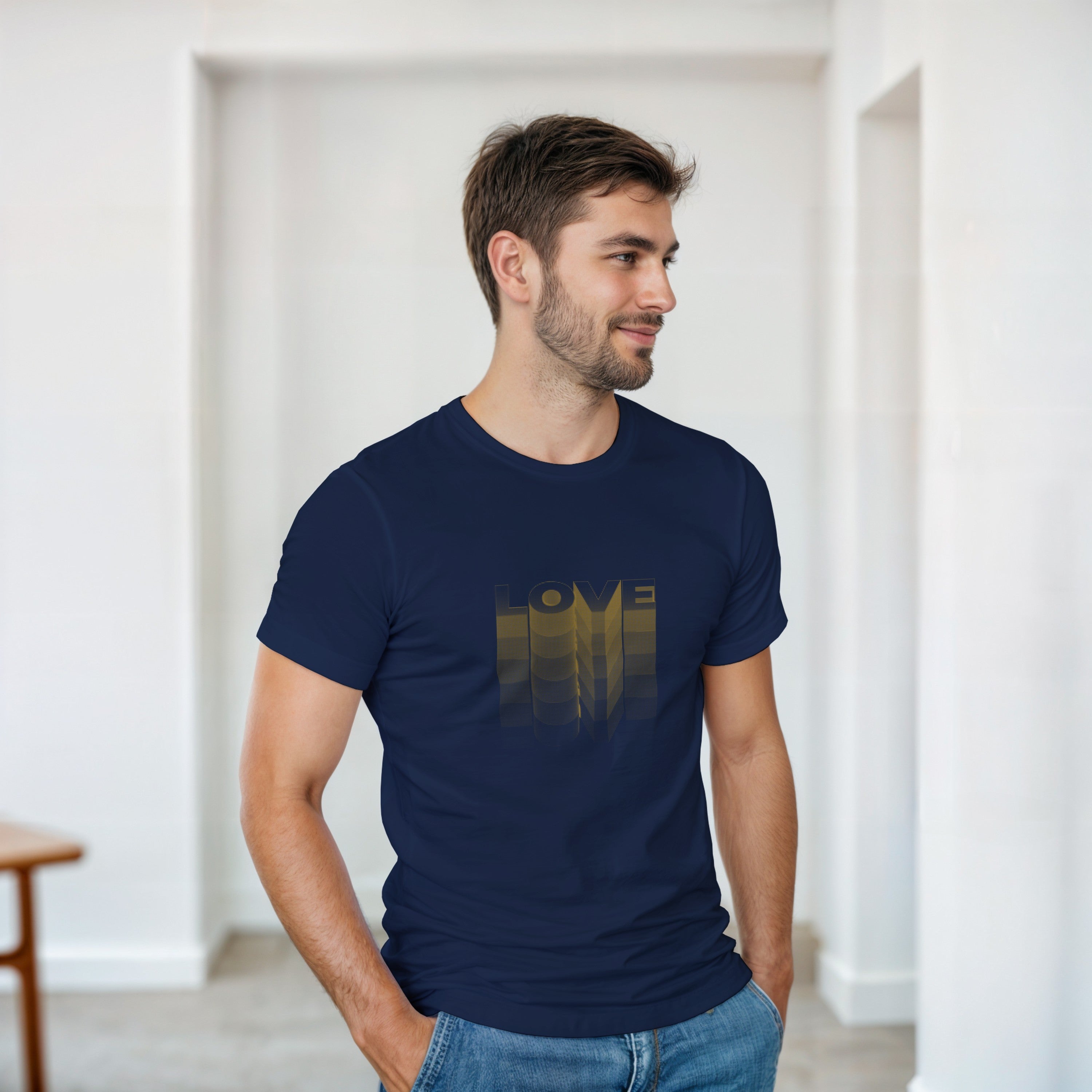 CAMISETA AMOR DORADO