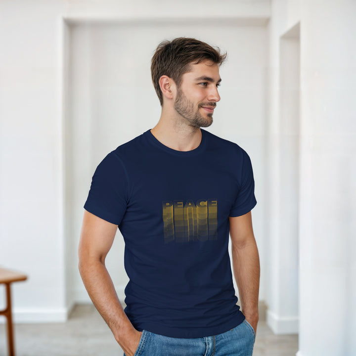 CAMISETA PAZ DORADA