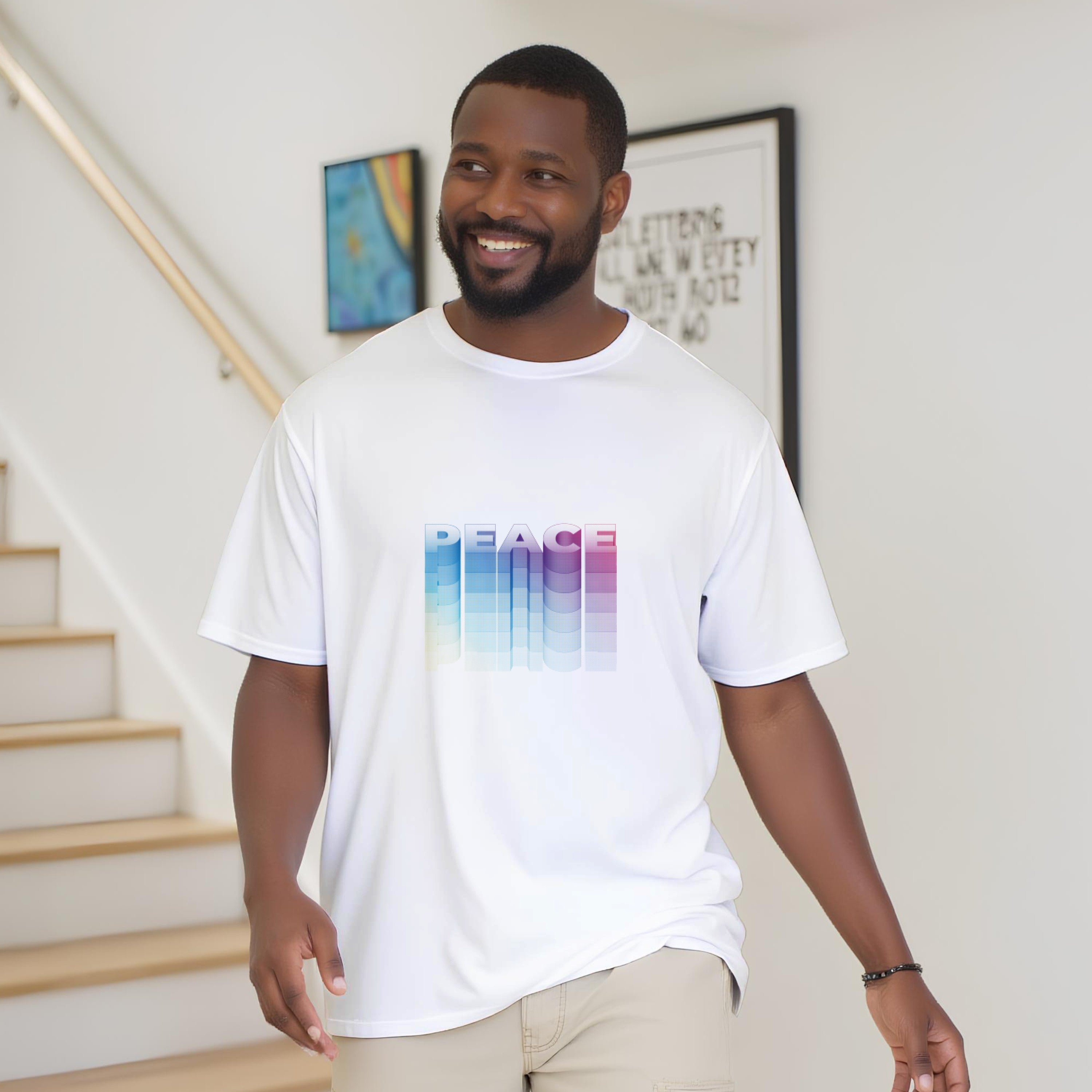 CAMISETA PAZ PSICODÉLICOS
