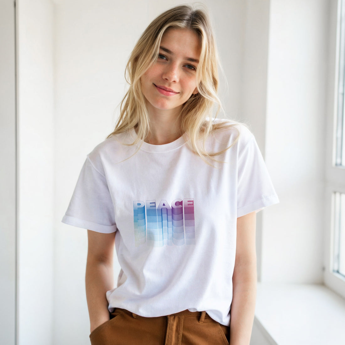 CAMISETA PAZ PSICODÉLICOS
