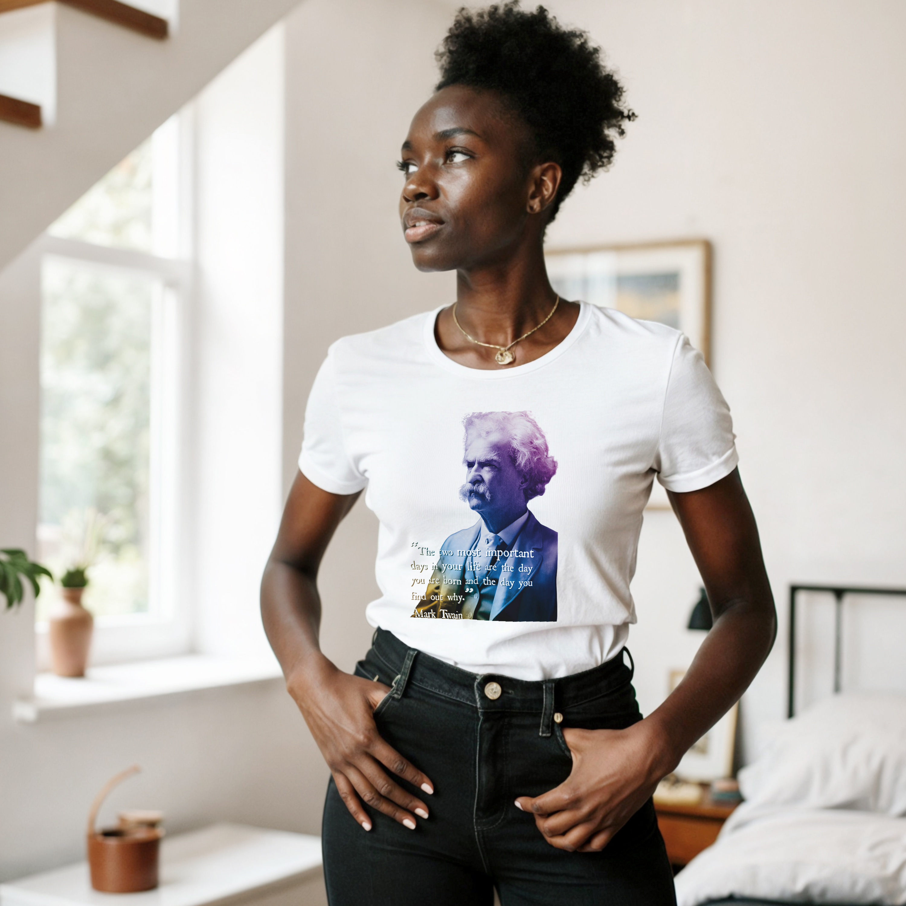 CAMISETA MAESTRO TWAIN SESIONES PSICODÉLICAS