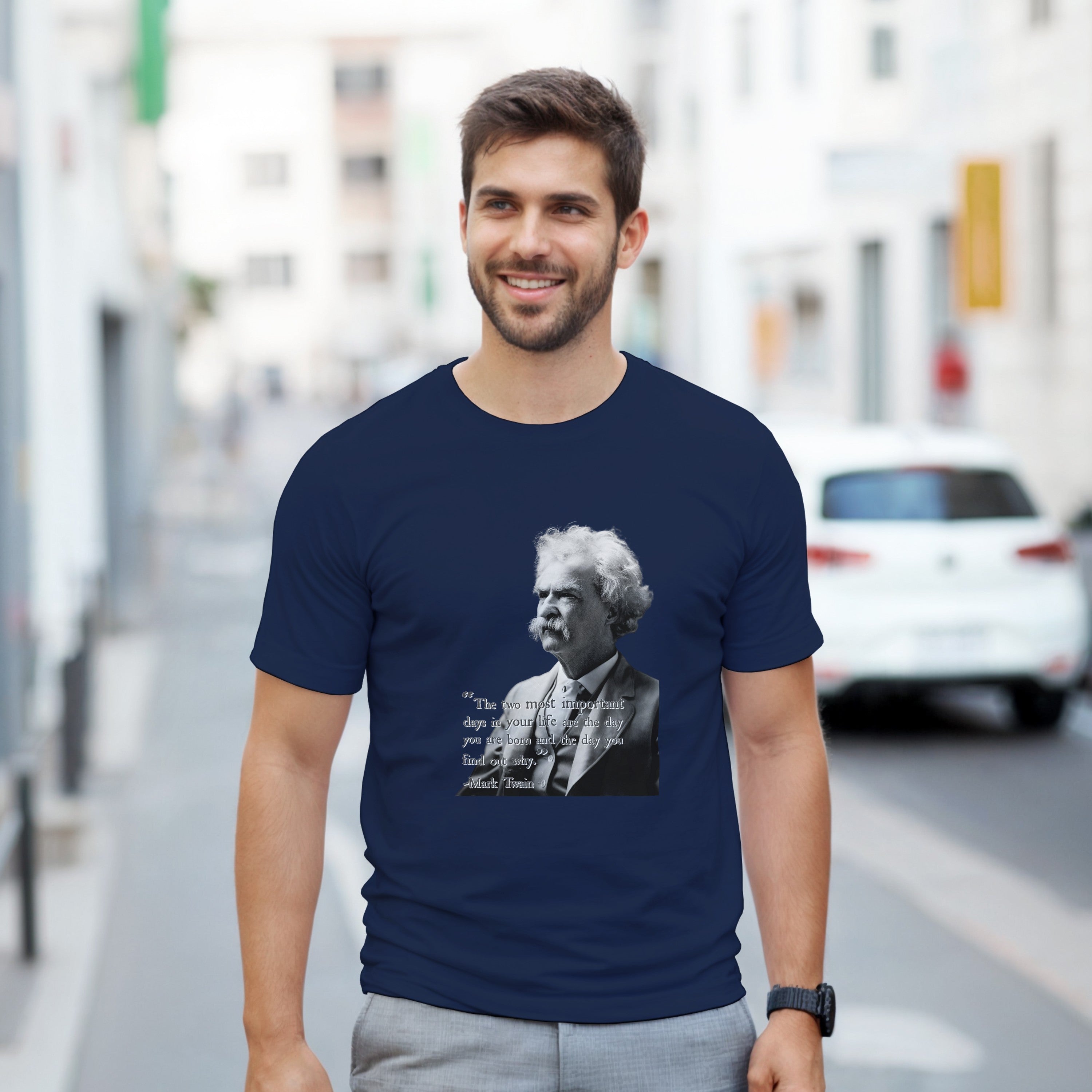 CAMISETA MASTER TWAIN PRETA E BRANCA