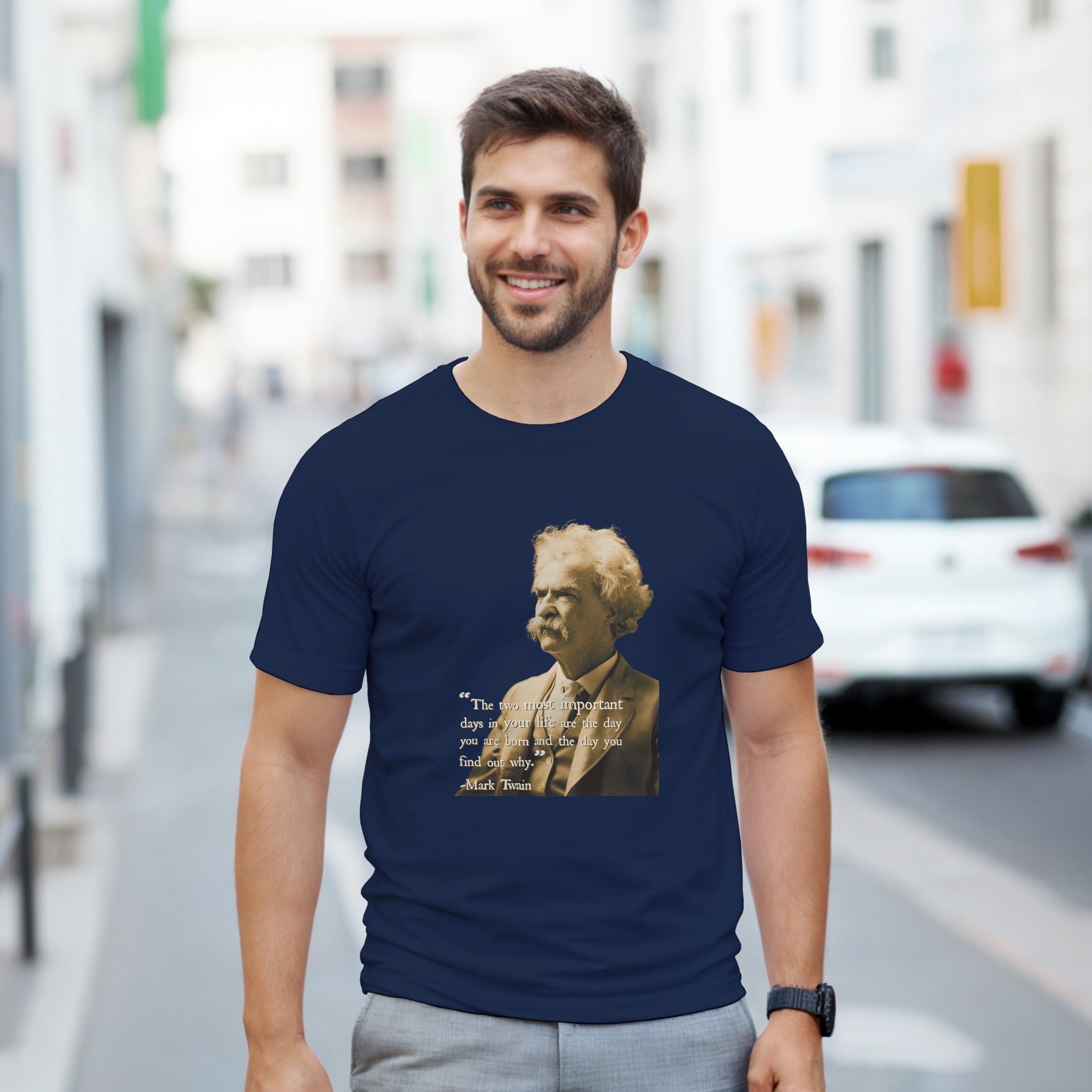 CAMISETA MASTER TWAIN DORADA