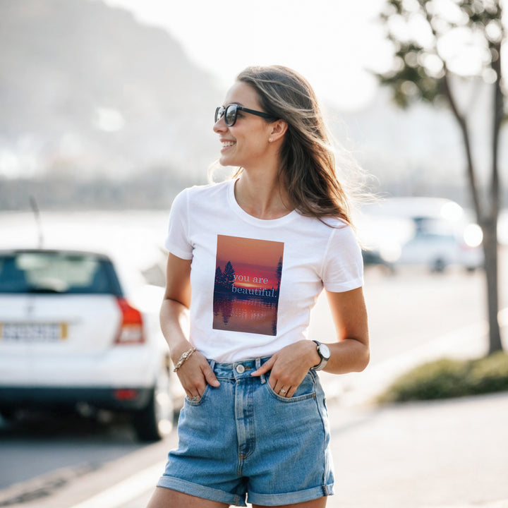 CAMISETA VOCÊ É LINDA PÔR DO SOL