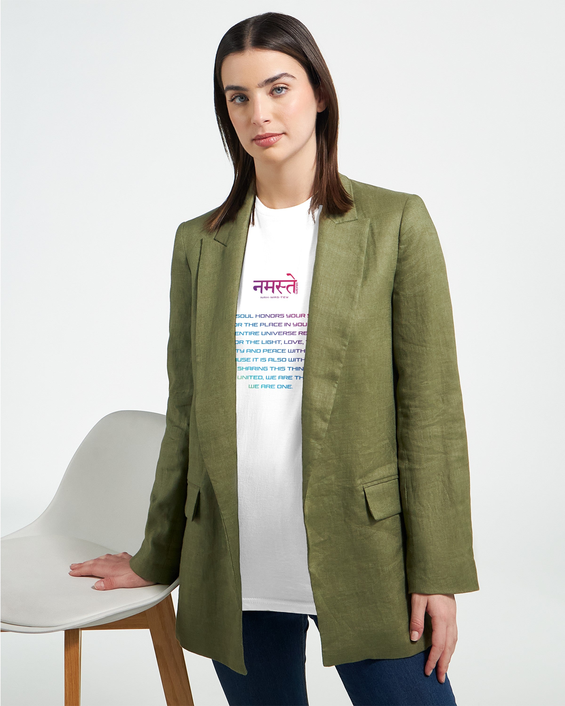 CAMISETA NAMASTE SIGNIFICADO MULTICOLOR