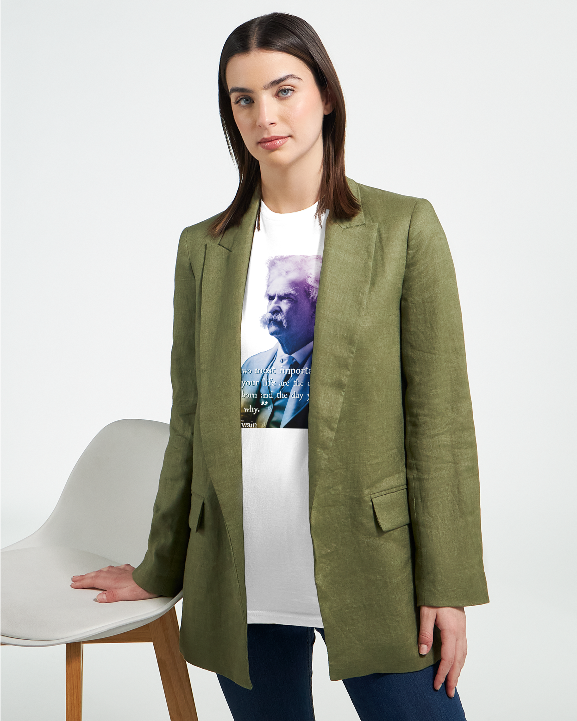 CAMISETA MAESTRO TWAIN SESIONES PSICODÉLICAS