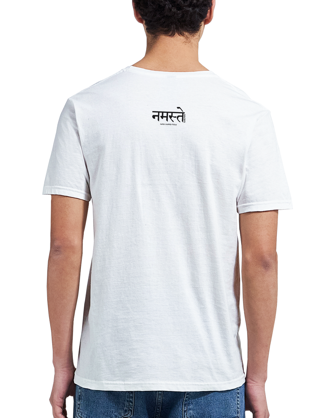 CAMISETA SABIDURÍA KANJI JAPONESA NEGRO Y CENIZA