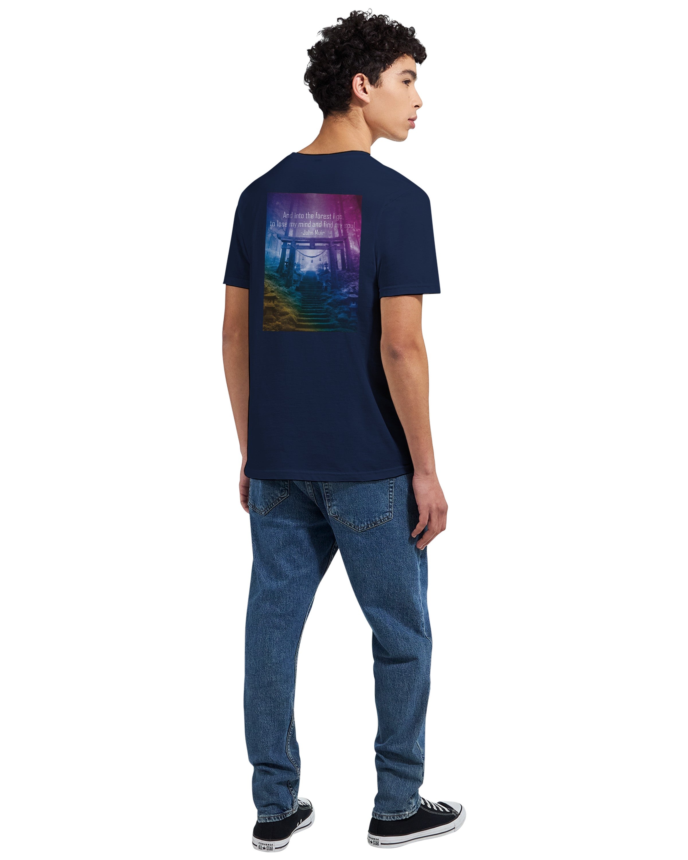 CAMISETA SESSÕES PSICODÉLICAS DA FLORESTA JAPONESA